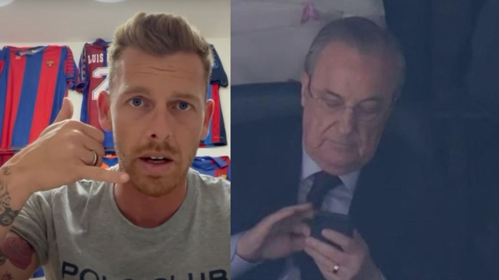 Jota Jordi la lía y acusa a Florentino Pérez de dar un telefonazo
