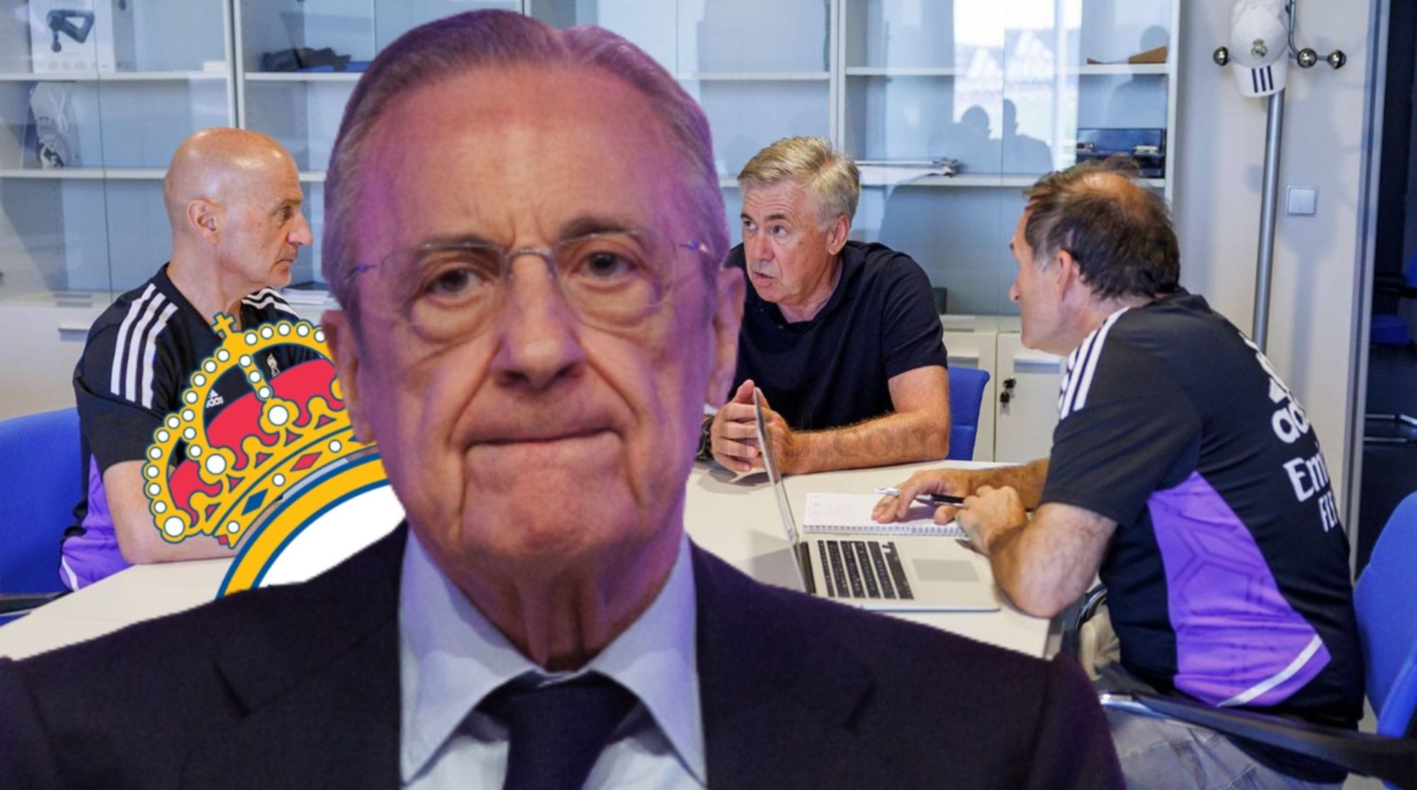 Ancelotti se reunió con Florentino Ancelotti se reunió con Florentino