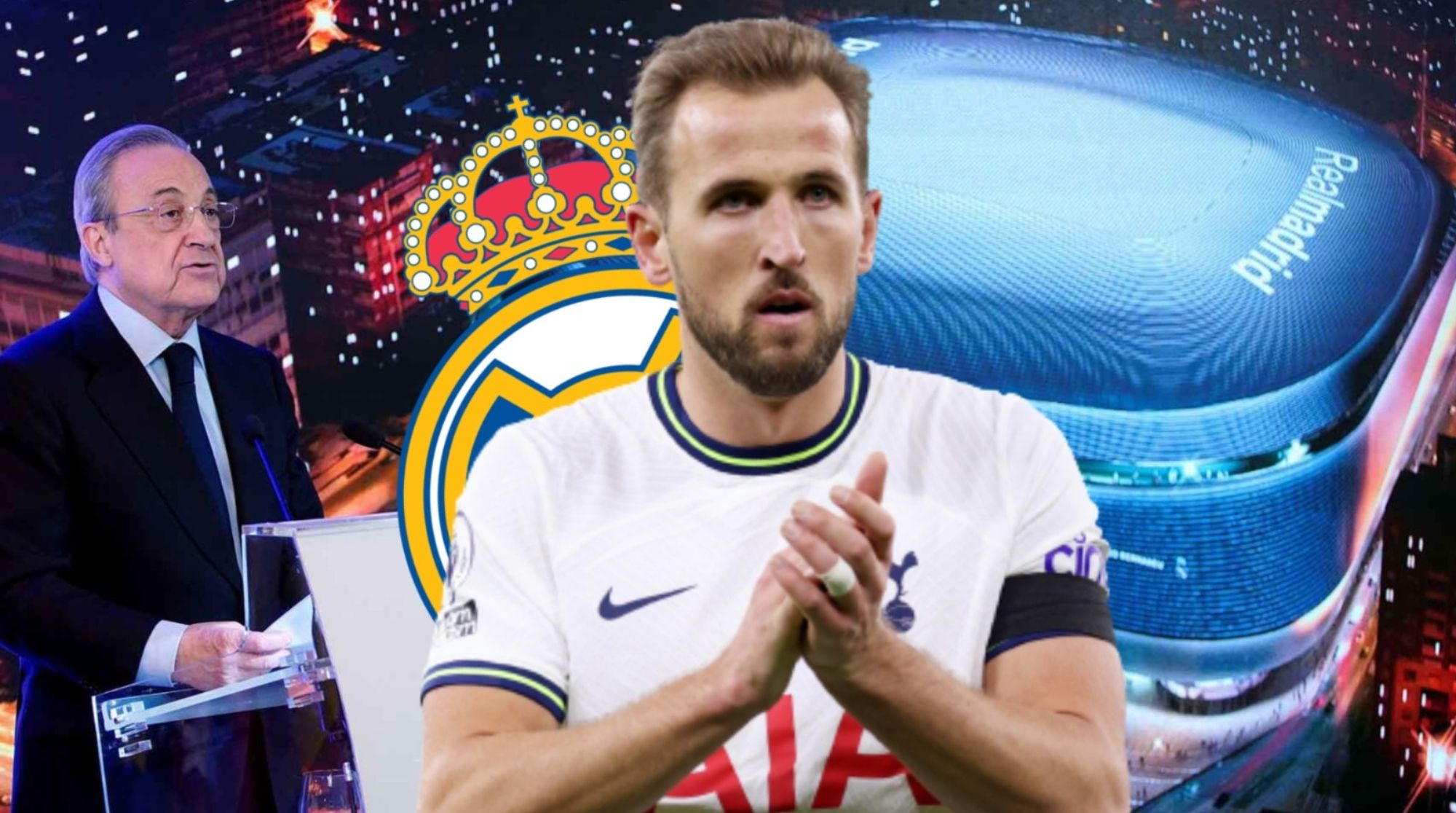 La exigencia de Kane a Florentino para firmar por el Madrid