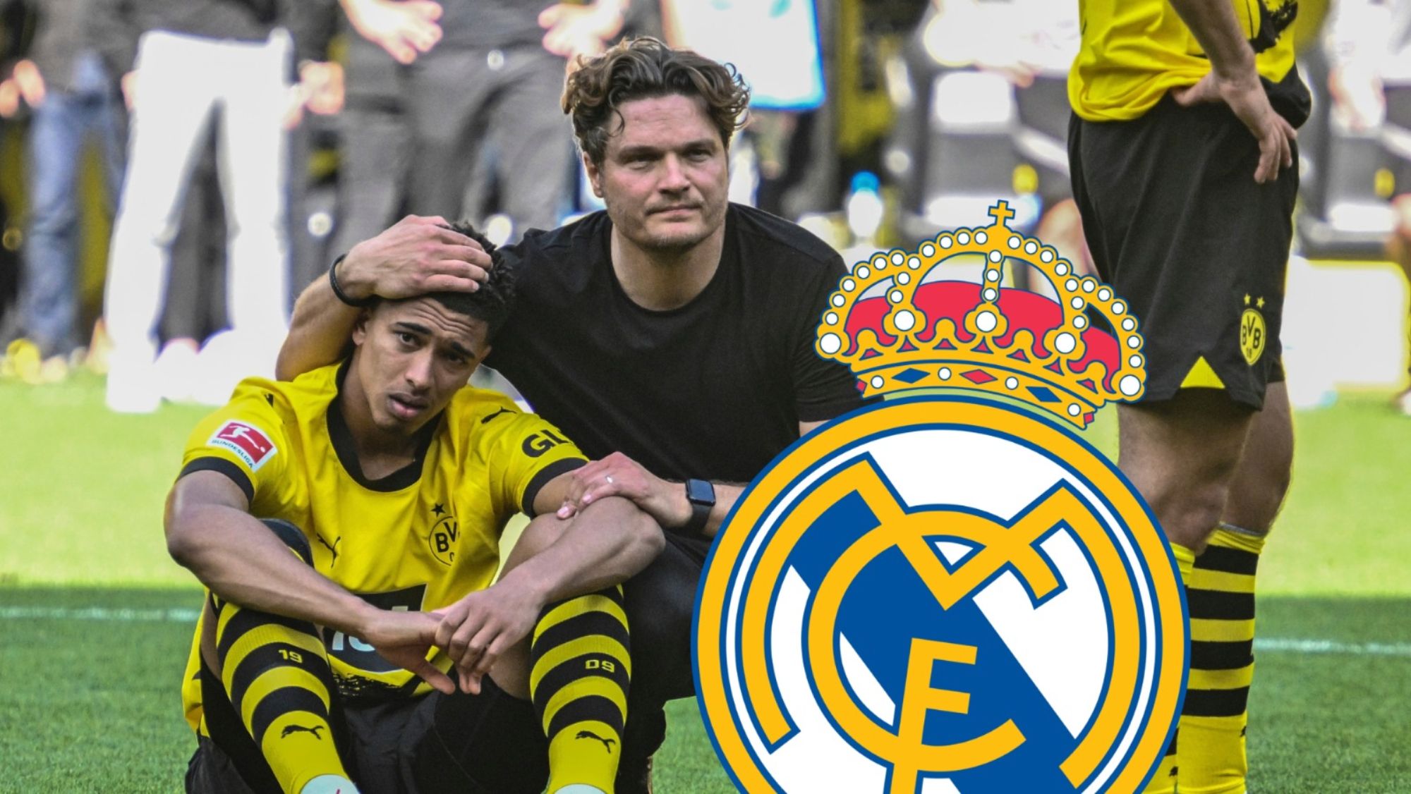 Jude Bellingham y su entrenador, Edin Terzic