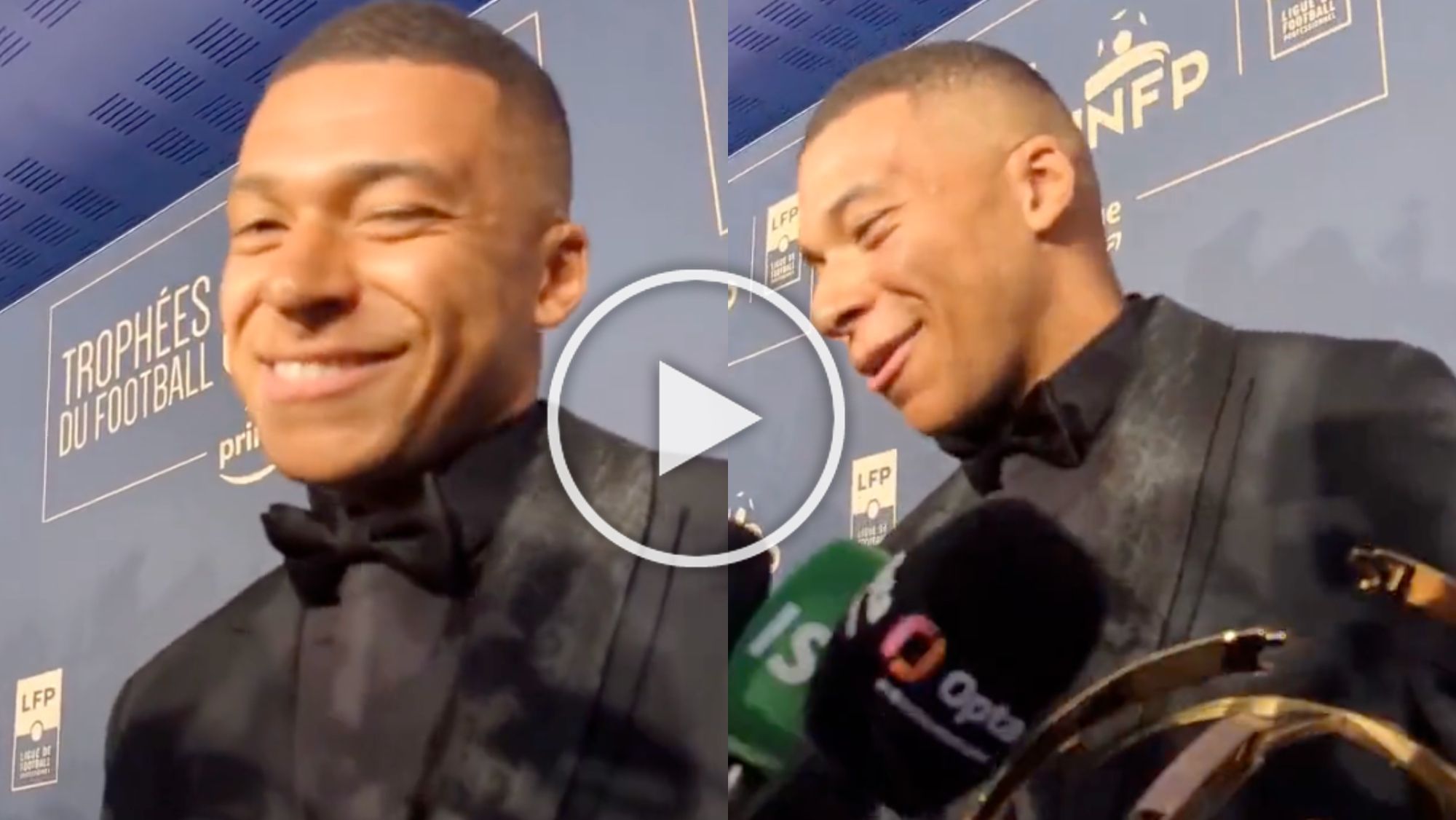 Kylian Mbappé contesta a una pregunta sobre el Real Madrid Kylian Mbappé contesta a una pregunta sobre el Real Madrid