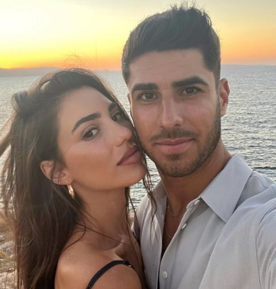 Sandra Garal y Marco Asensio