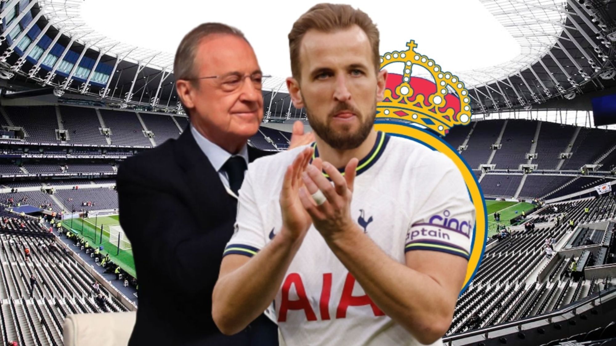 Harry Kane es uno los delanteros que baraja el Madrid