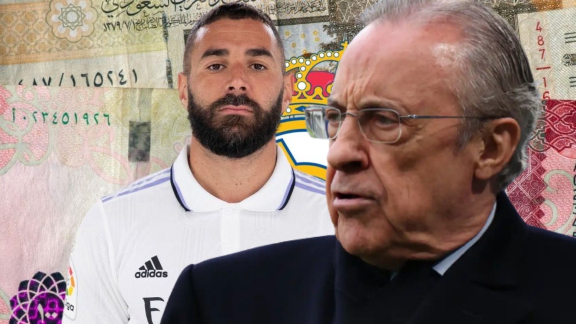 La reacción de Florentino a la oferta de Arabia por Benzema