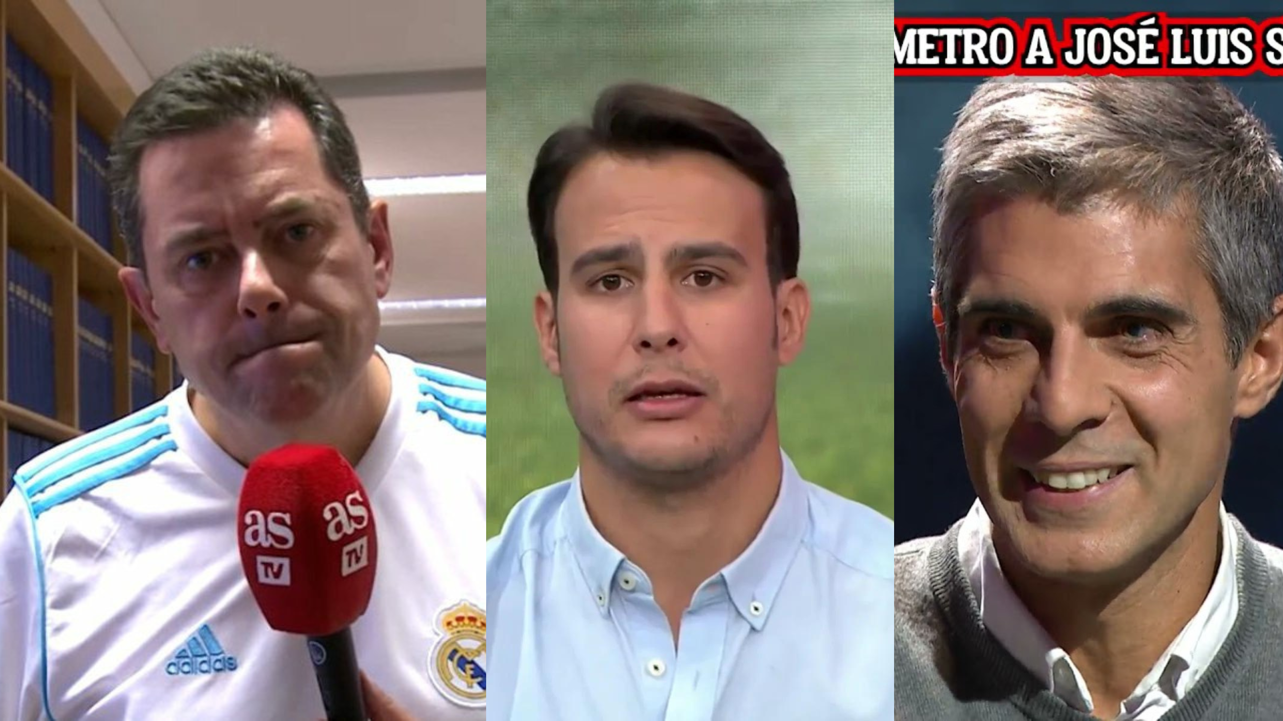 Tomás Roncero, Juanfe Sanz y José Luis Sanchez mantuvieron un debate por redes 