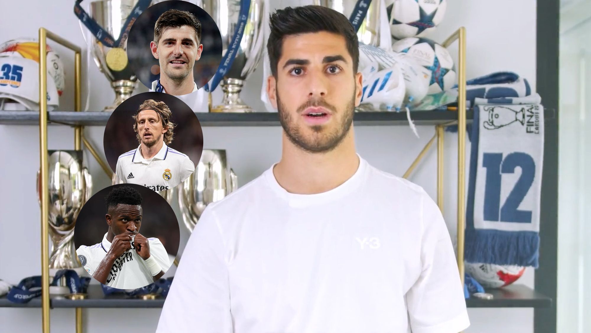Las emotivas despedidas a Asensio en el vestuario: falta uno y es lo más sonado