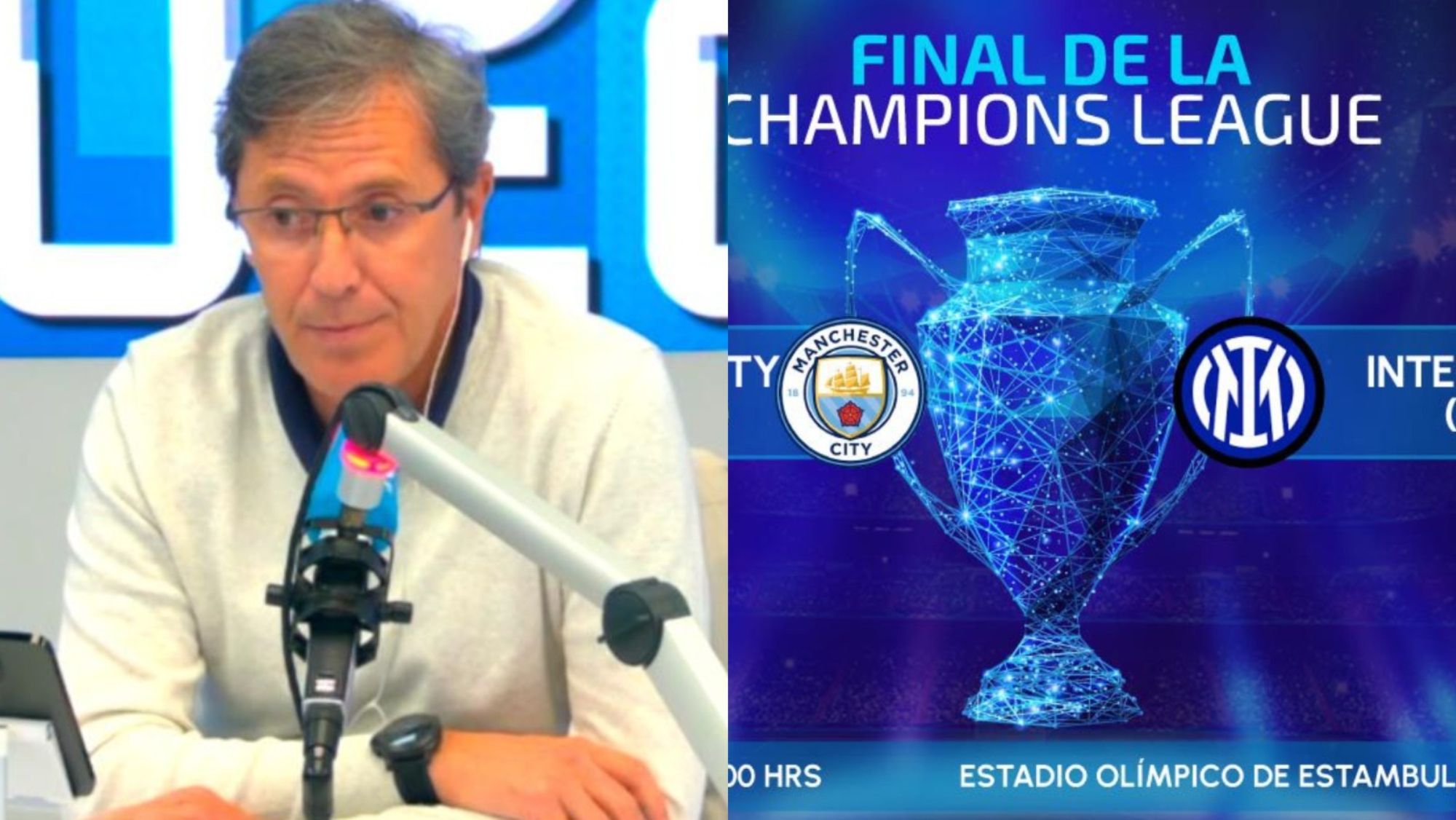 Paco González admite con quién va en la final de la Champions: "Compré su camiseta por Amazon"