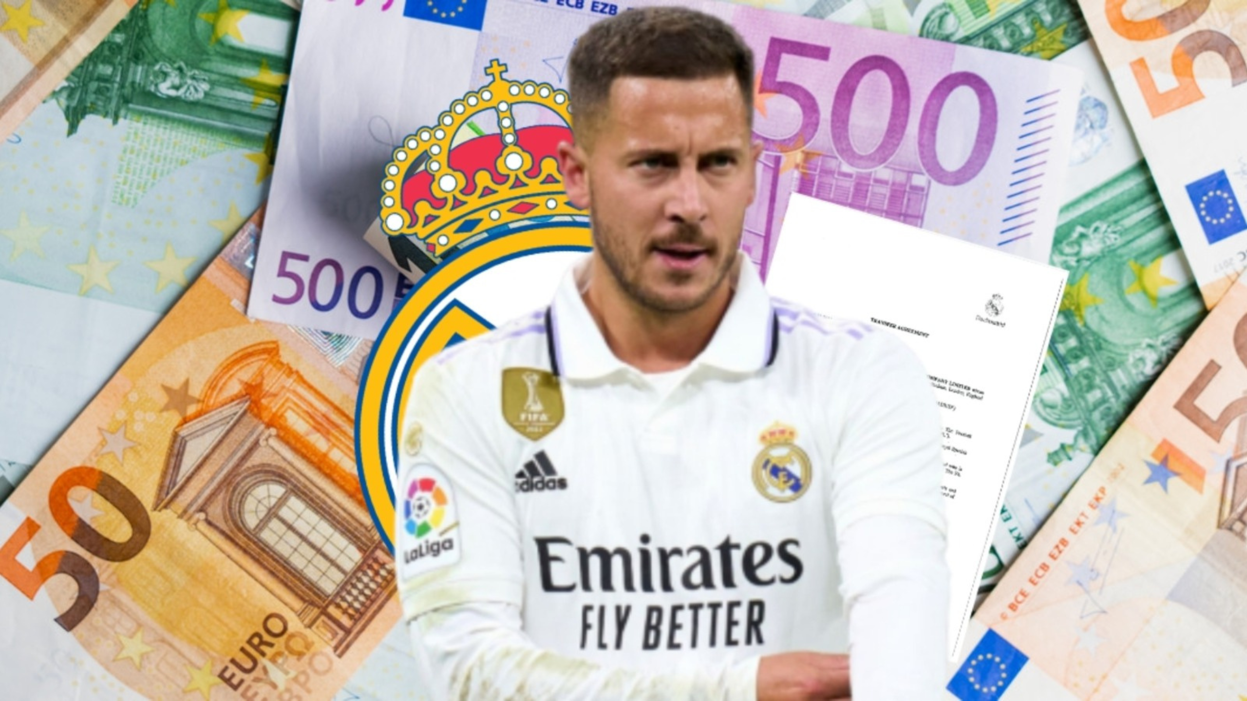 Hazard y el Real Madrid 