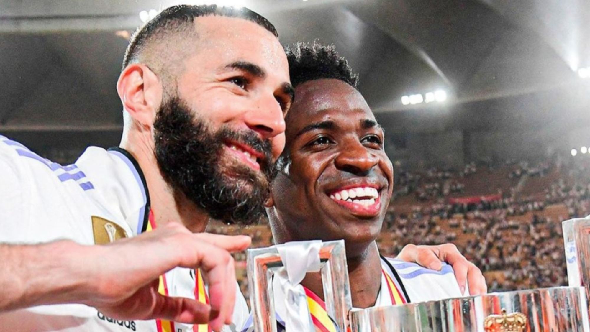 Vinicius se despide de Benzema con una emotiva carta: "Nunca lo olvidaré"