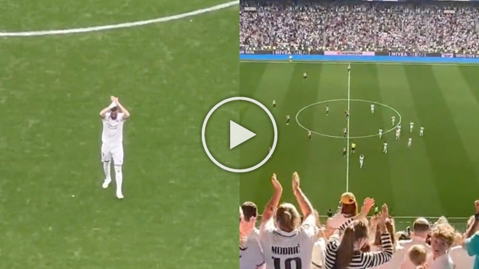 La brutal despedida del Santiago Bernabéu a Karim Benzema, que abandona el Real Madrid.