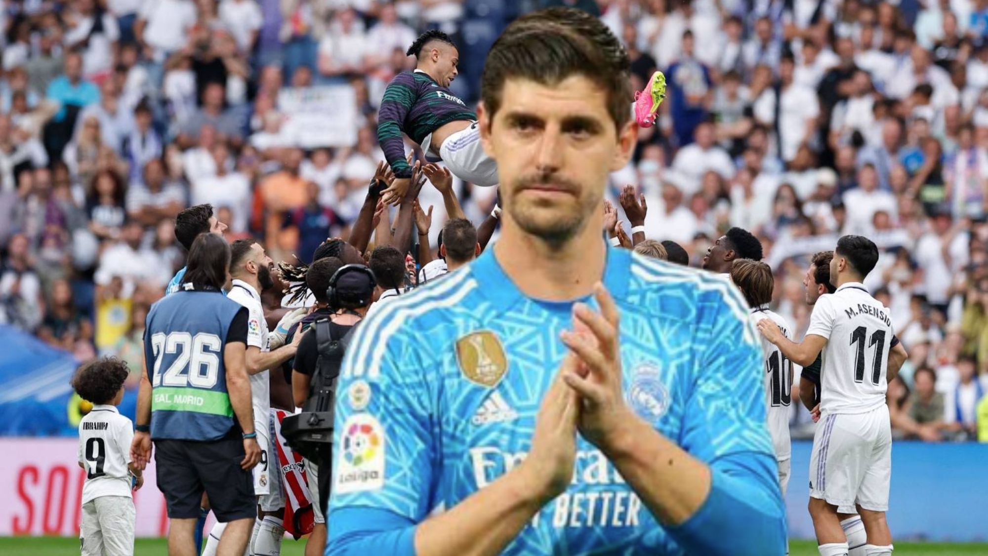 Thibaut Courtois le suelta un zasca a Mariano tras su despedida