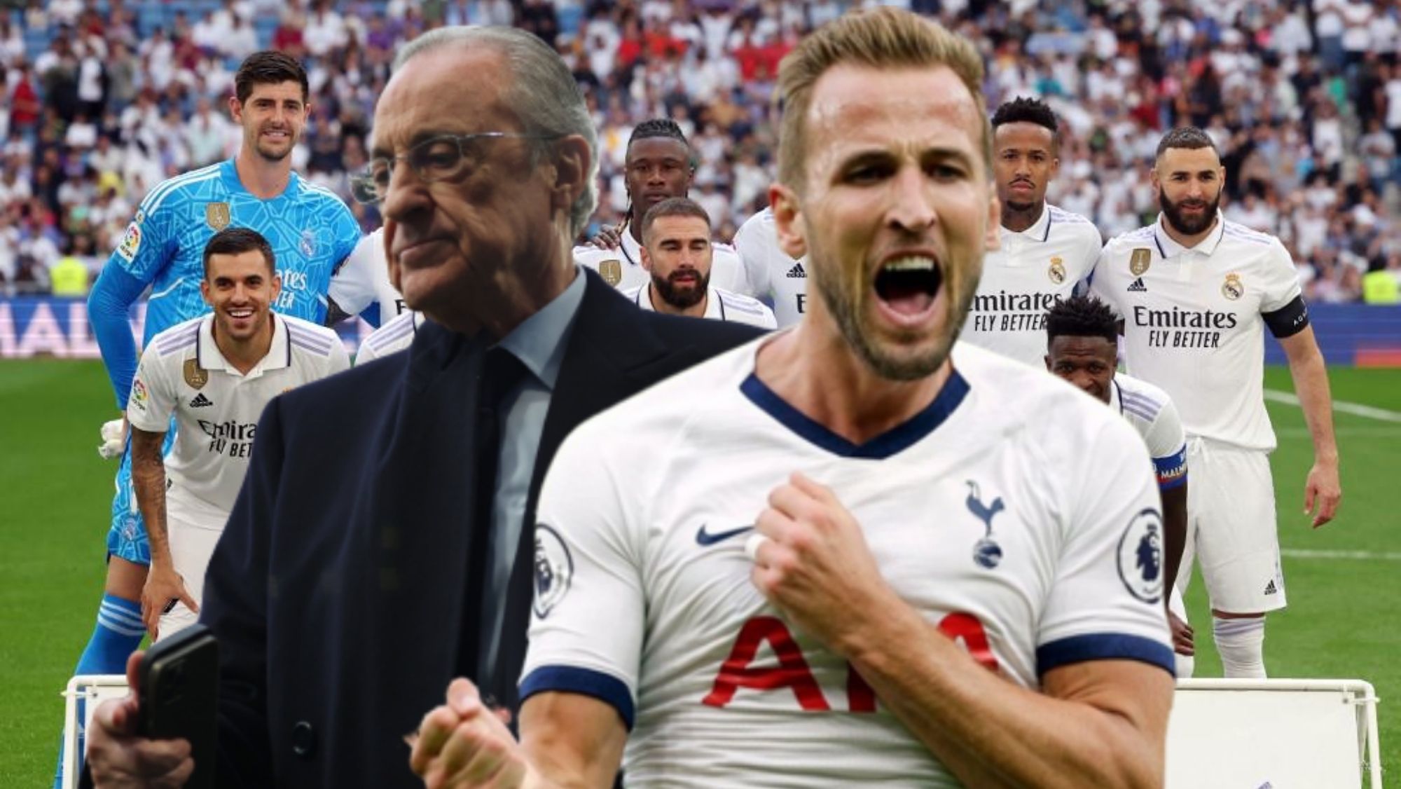 La reacción del Real Madrid al enterarse de la oferta por Kane: "Nos querían m..."