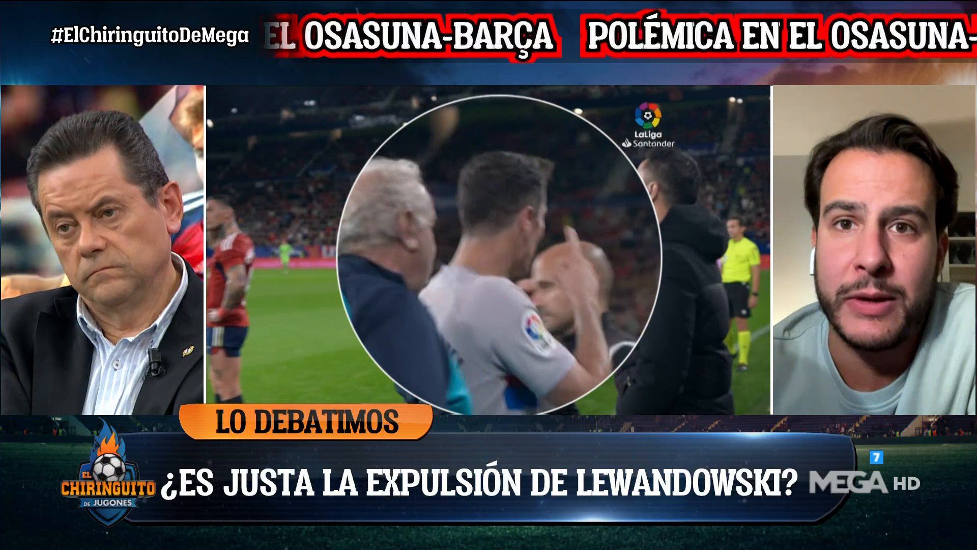 Juanfe Sanz estalló con el comportamiento de los jugadores azulgranas 