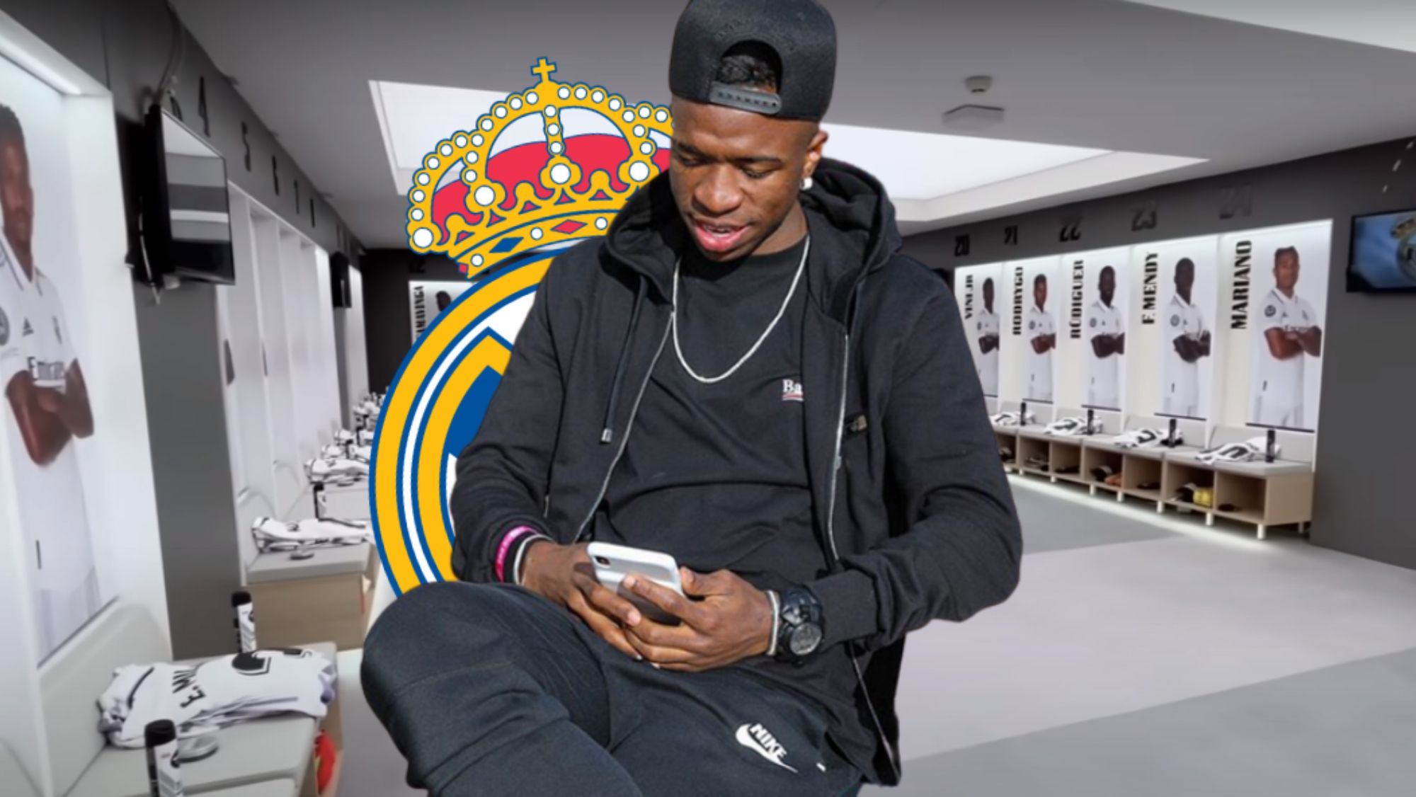 Vinicius intercambia mensajes con un jugador que sigue el Real Madrid Vinicius intercambia mensajes con un jugador que sigue el Real Madrid