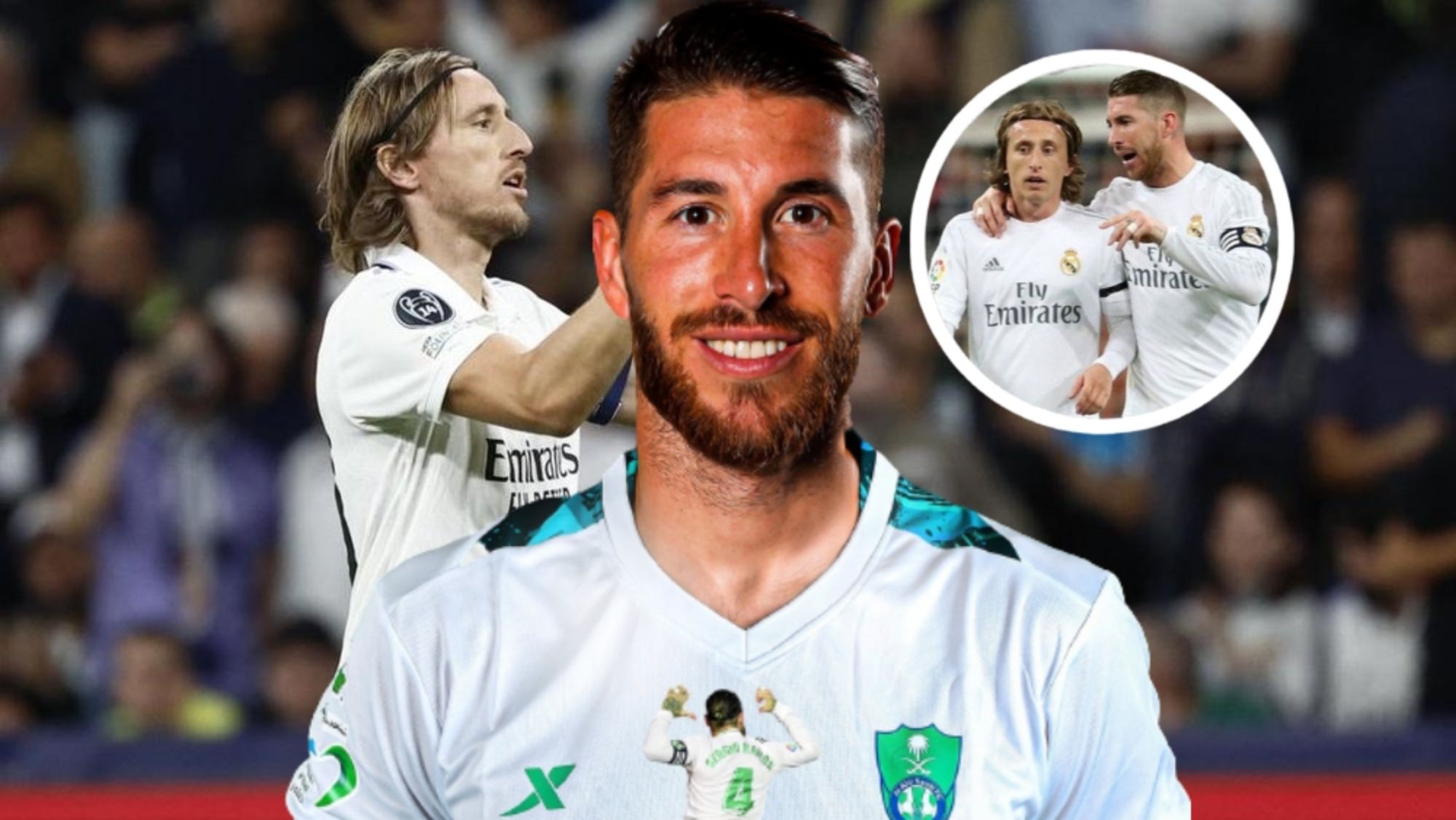 Sergio Ramos adelanta el fichaje de Modric por Arabia Sergio Ramos adelanta el fichaje de Modric por Arabia