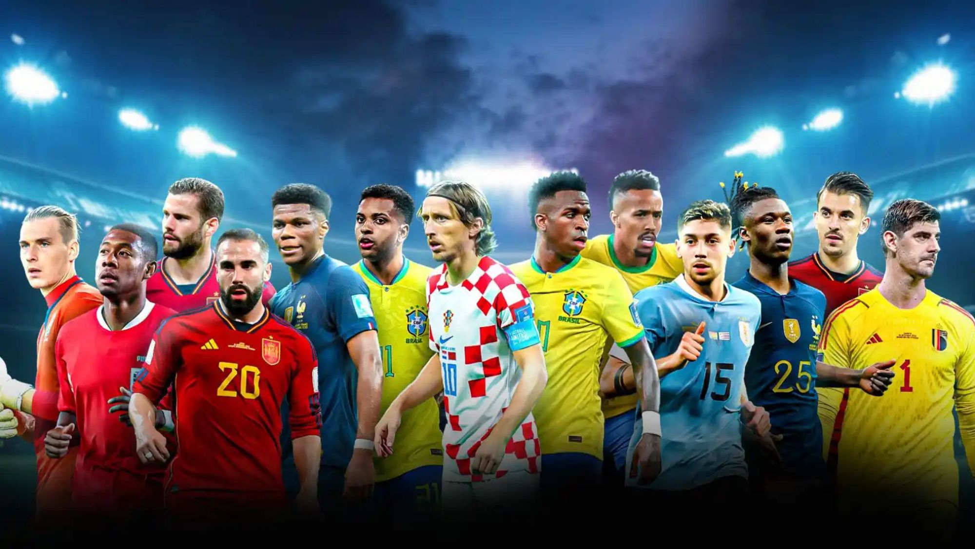 Los partidos internacionales de los jugadores del Real Madrid Los partidos internacionales de los jugadores del Real Madrid