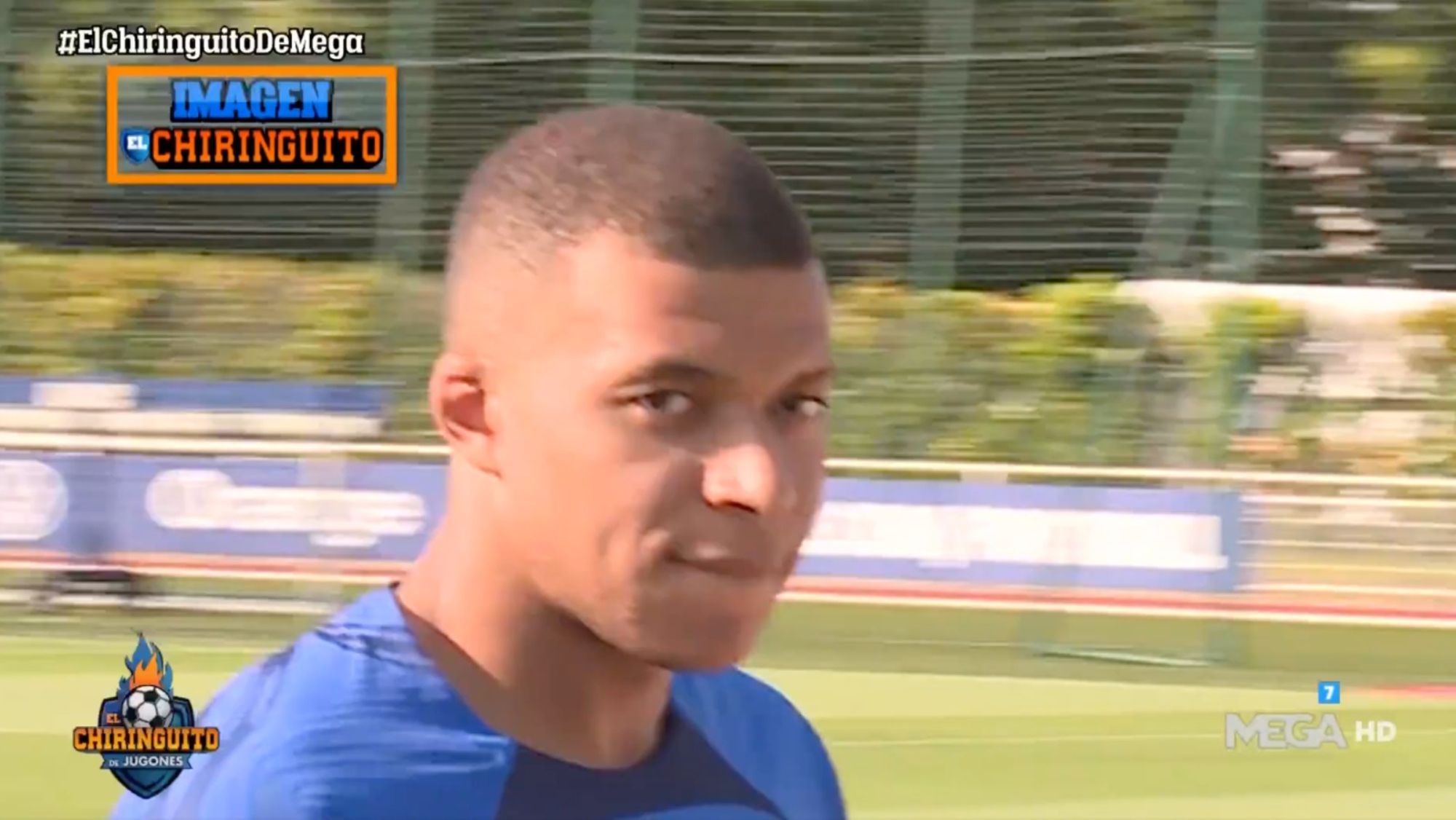 La viral reacción de Mbappé