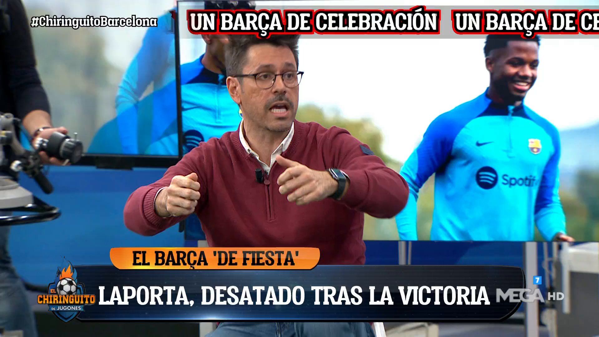 Roberto Morales lo tiene claro con Laporta. Dice del presidente que es un exagerado