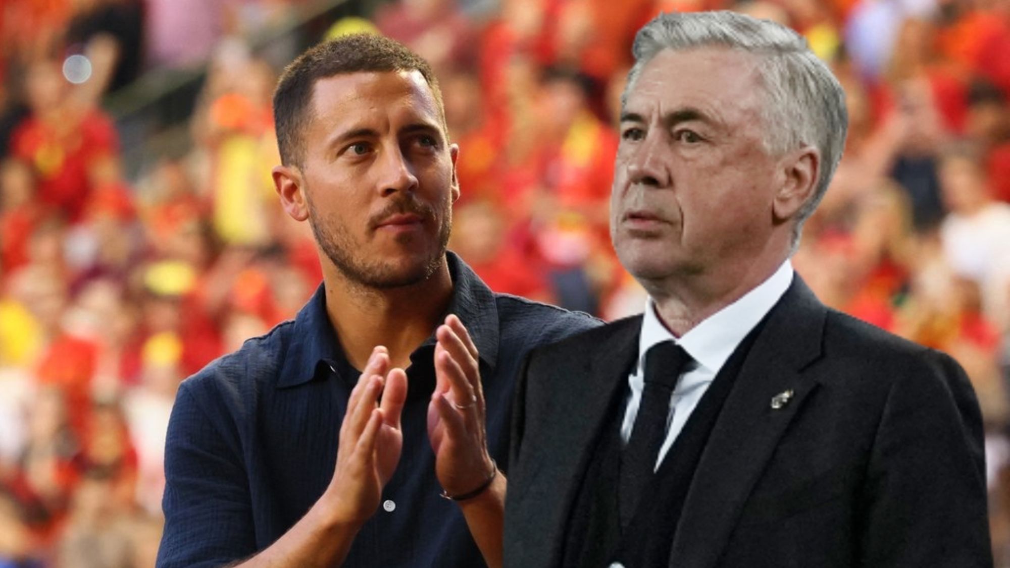 Hazard suelta un dardo a Ancelotti por sentenciarle en el Real Madrid: "He estado d..."
