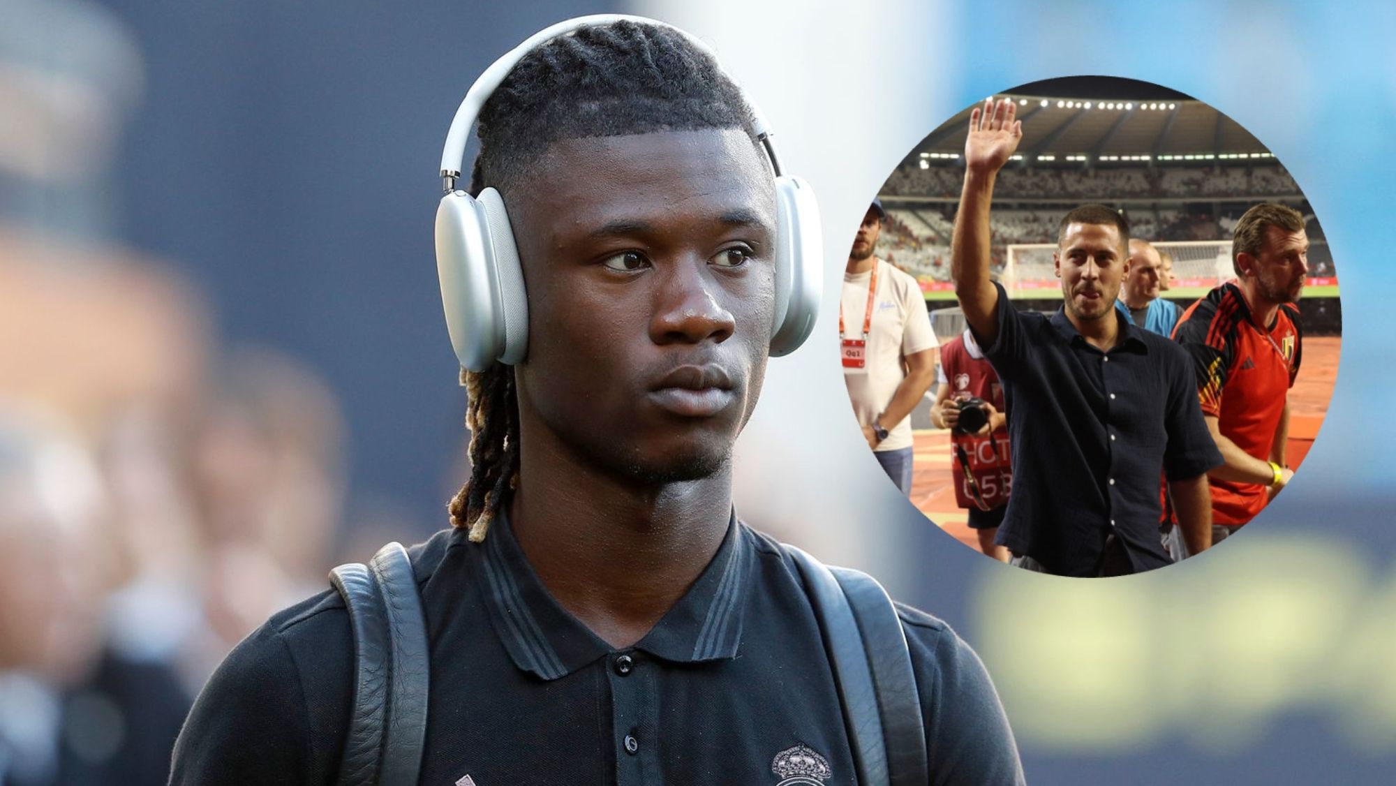 Camavinga lanza un mensaje público a Hazard tras irse del Real Madrid: "Eres una p..."