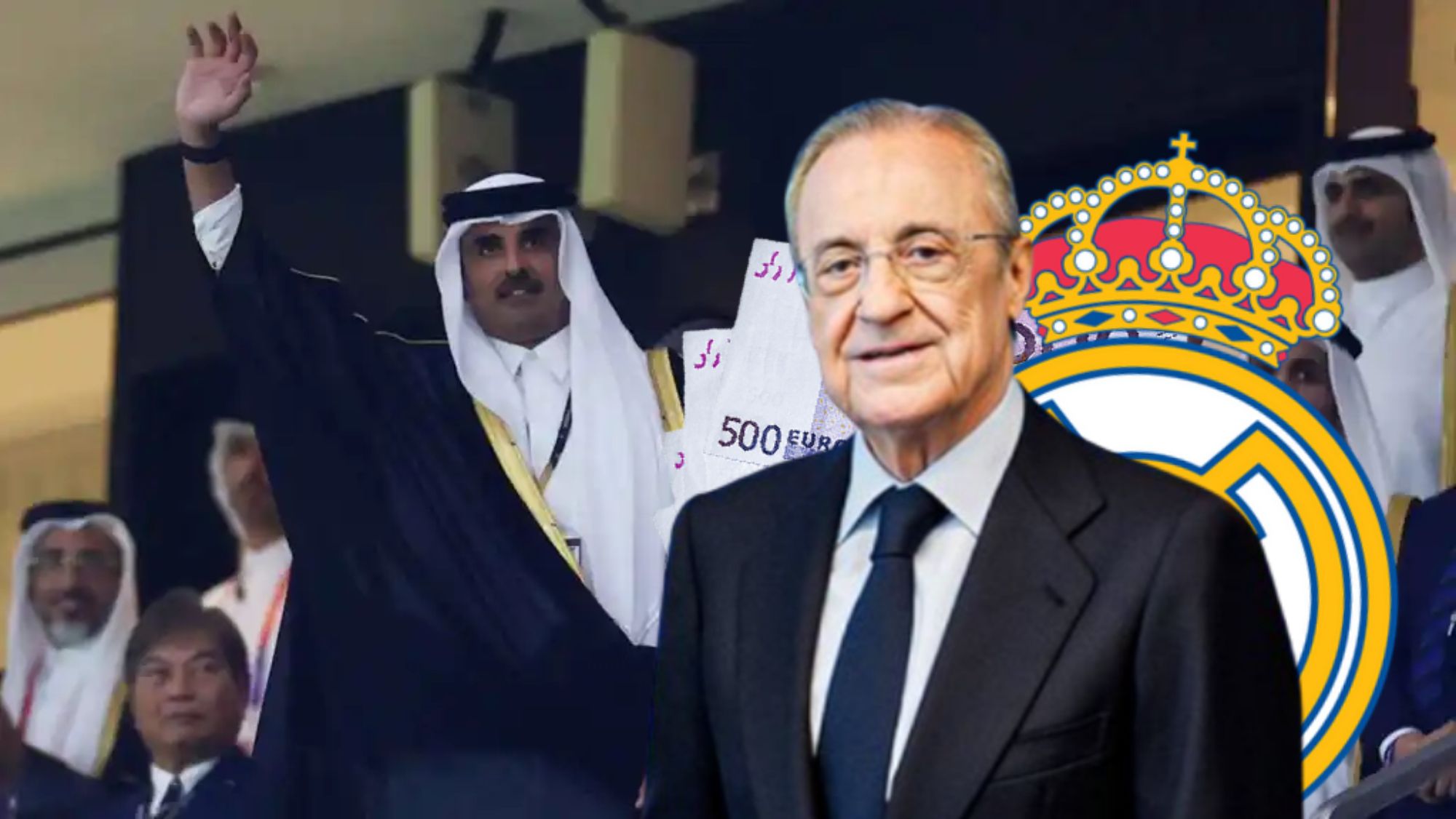 El Emir contacta con Florentino para vender a Mbappé al Real Madrid: le pone precio