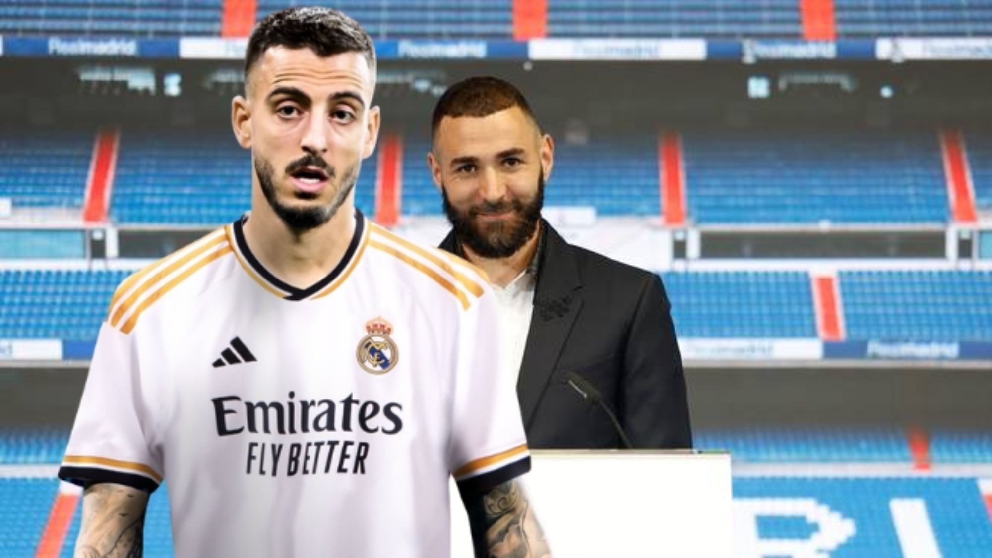 Joselu confirma su fichaje por el Real Madrid y suelta un zasca a Benzema: "Hay que f..." Joselu confirma su fichaje por el Real Madrid y suelta un zasca a Benzema: "Hay que f..."
