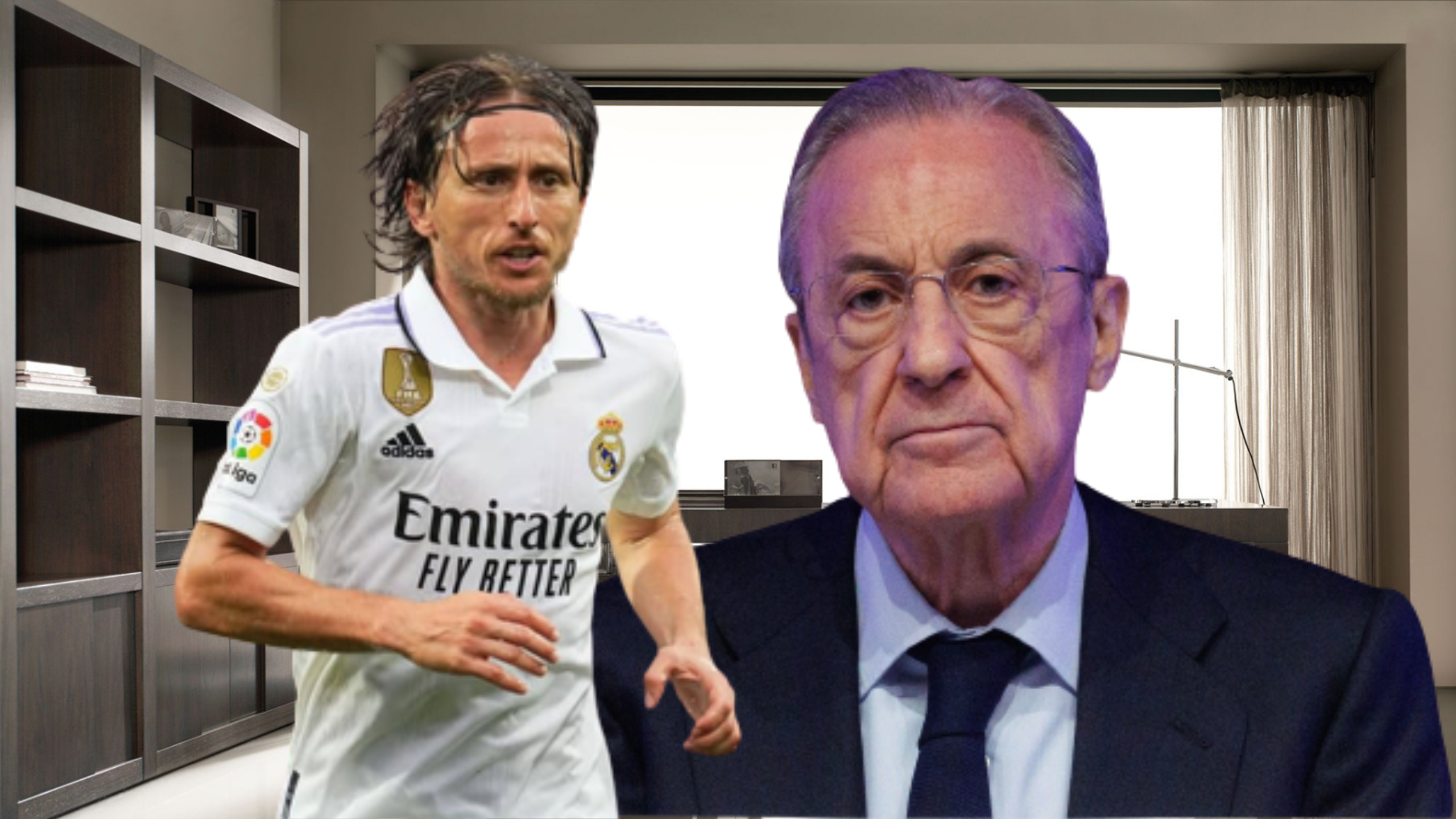 Modric y Florentino a la expectativa: el croata puede dar la sorpresa Modric y Florentino a la expectativa: el croata puede dar la sorpresa