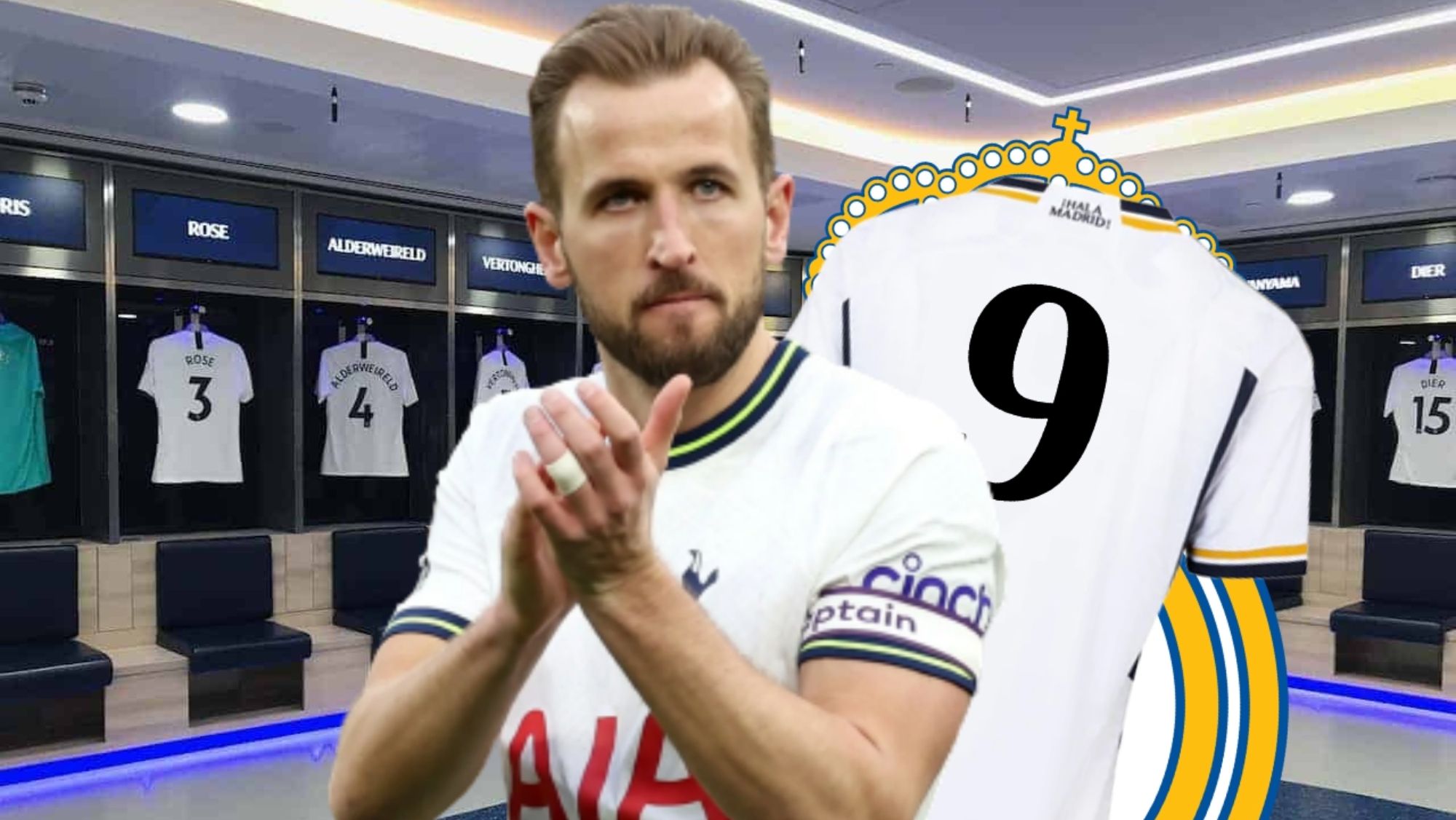 La reacción de Kane al enterarse del 9 que fichará el Real Madrid: "No me c..." La reacción de Kane al enterarse del 9 que fichará el Real Madrid: "No me c..."