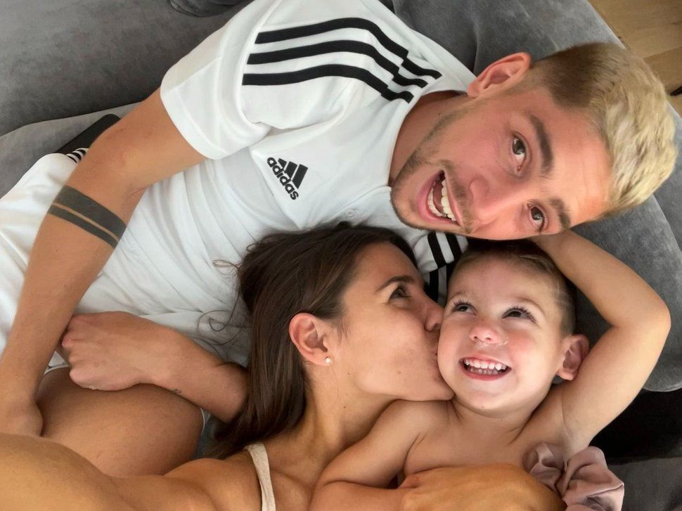 Mina Bonino y Fede Valverde