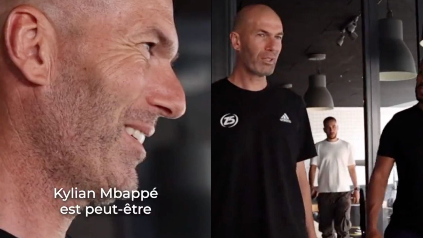 Zidane quiere ver a Mbappé en el Real Madrid