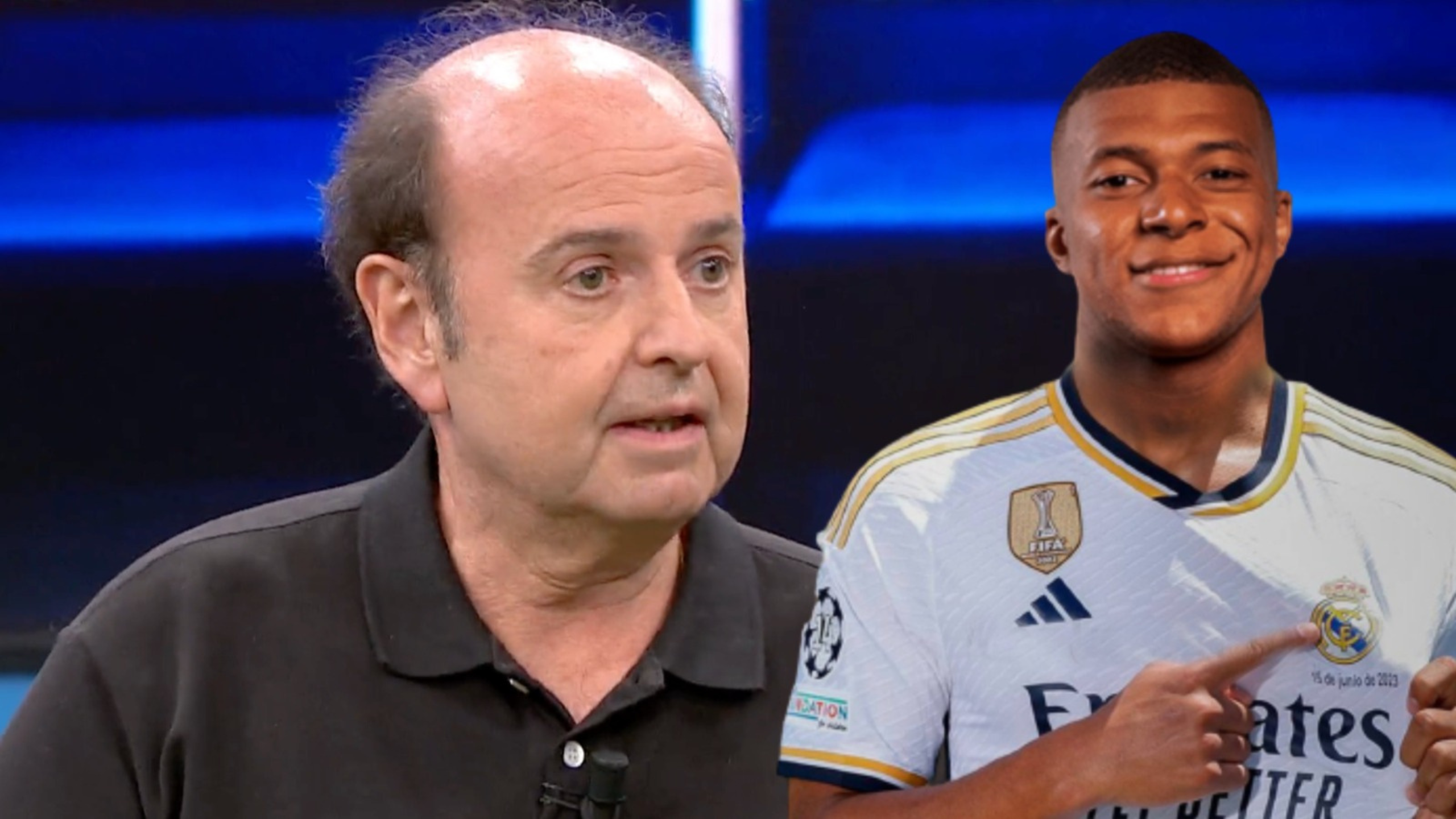 Mbappé y Juanma 