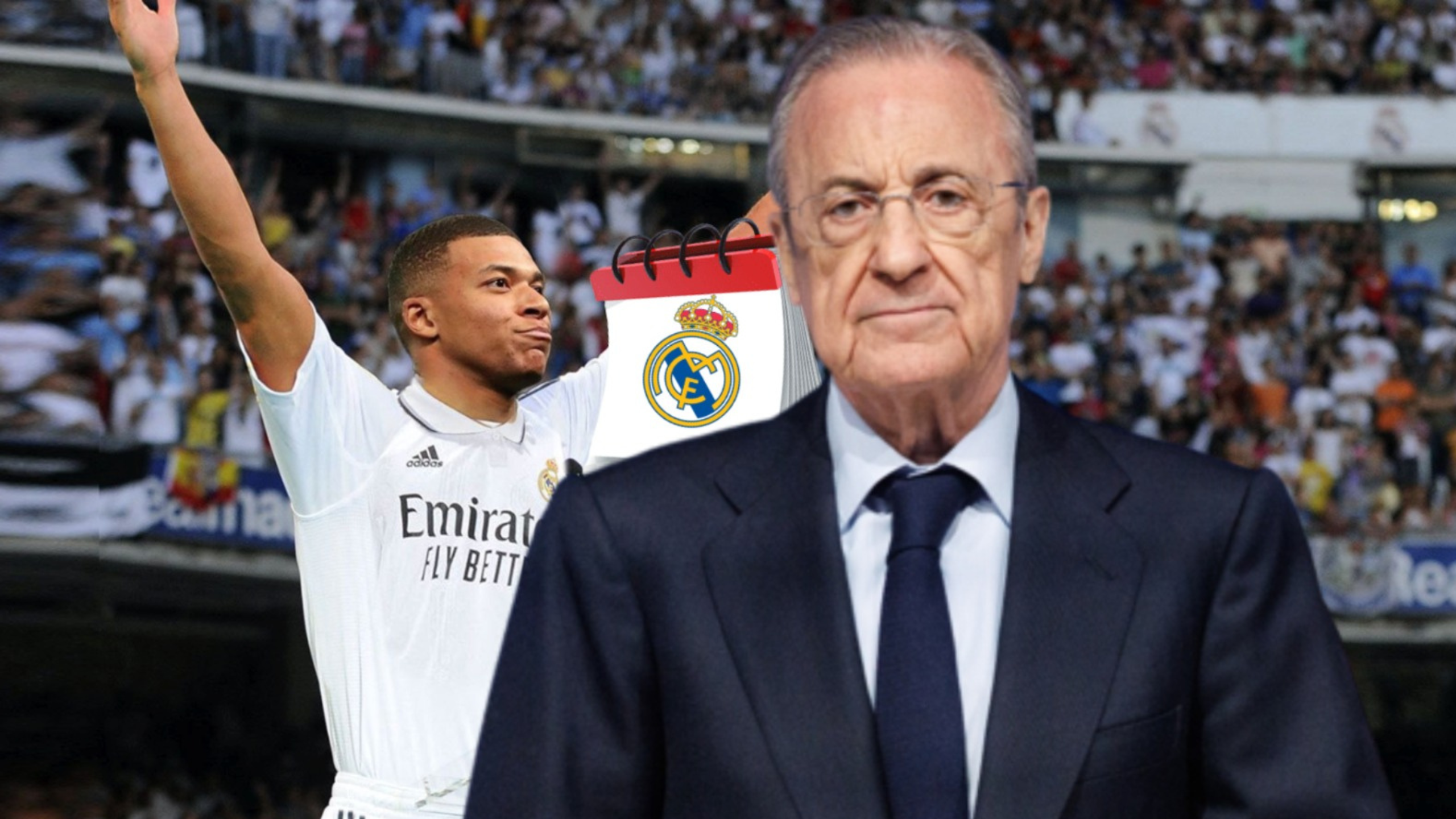 Mbappé y Florentino ya preparan la presentación más galáctica  Mbappé y Florentino ya preparan la presentación más galáctica