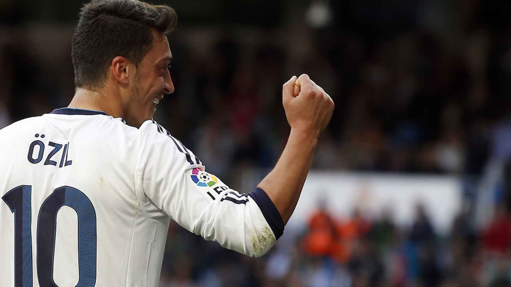 Mesut Ozil jugó tres temporadas en el Real Madrid (2010-2013)