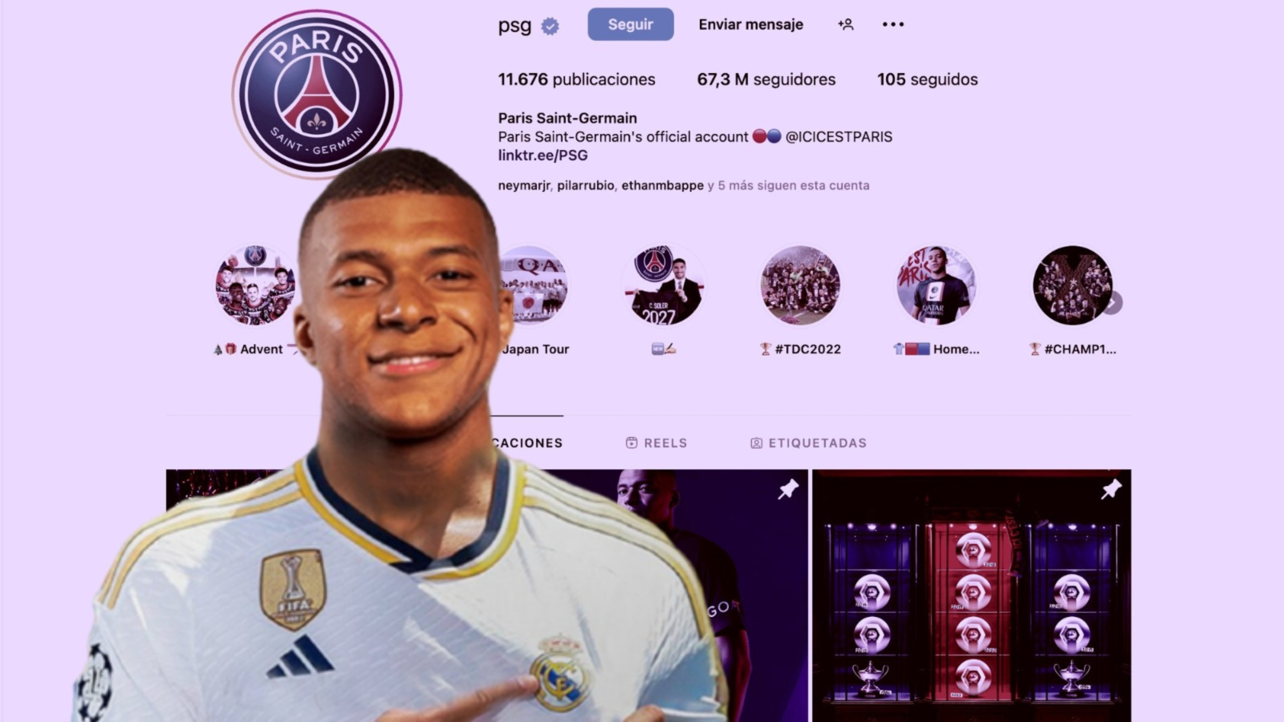 Mbappé estaría cada vez más cerca del Real Madrid: El PSG la lía en redes 