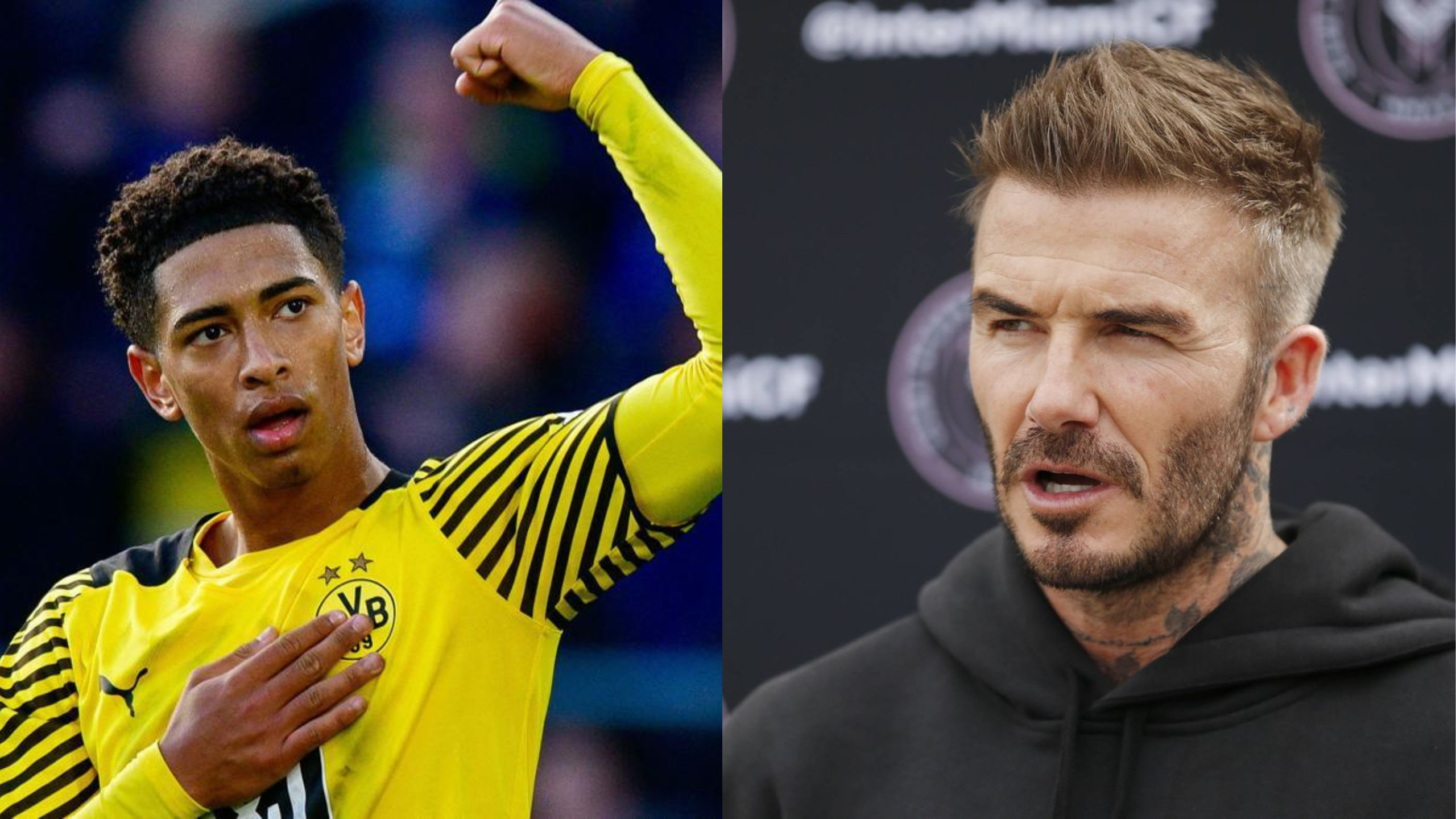 Bellingham puede superar a su compatriota Beckham en el Real Madrid