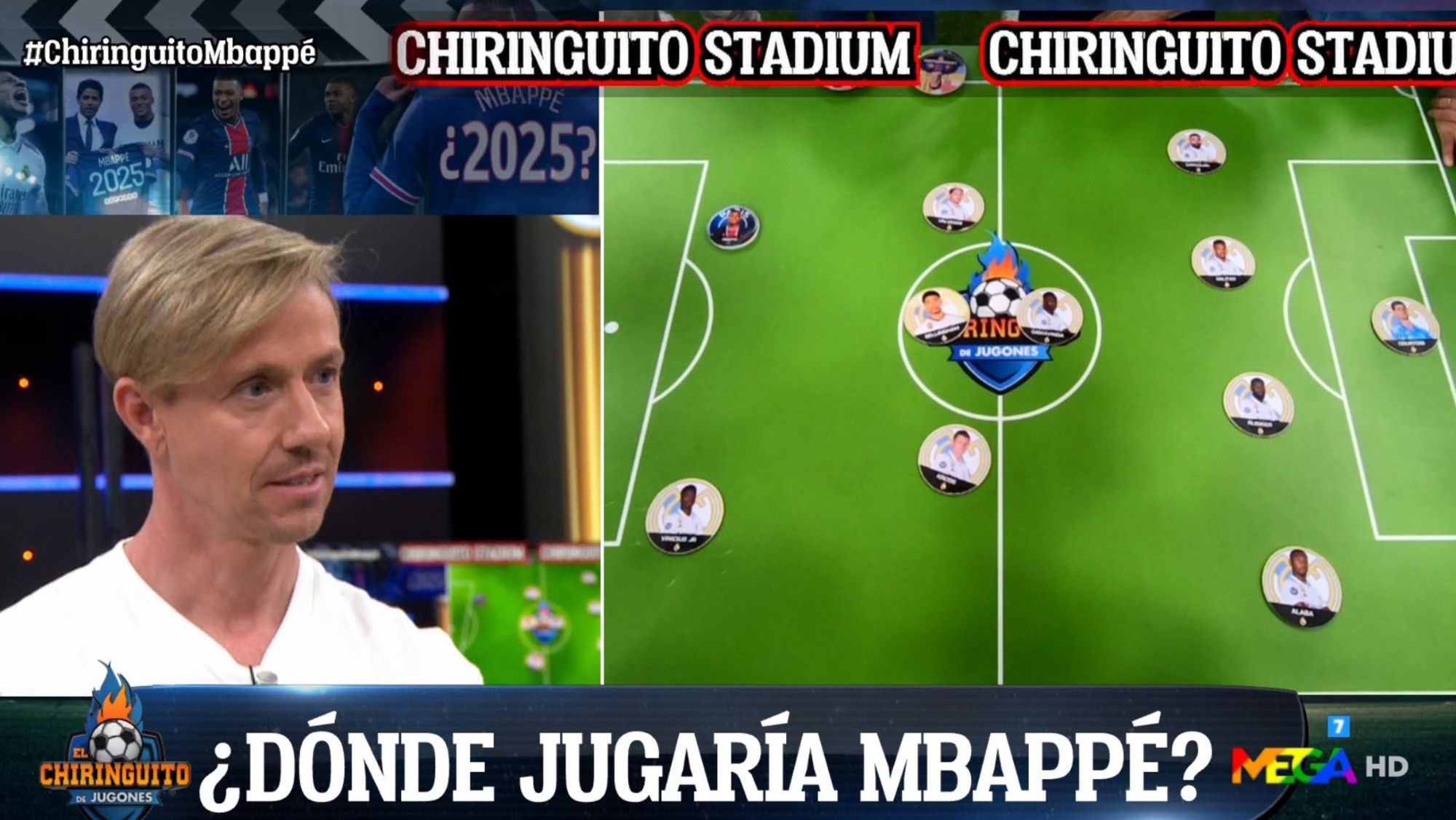 Guti lo tiene claro: el once galáctico del Real Madrid con Mbappé en el equipo