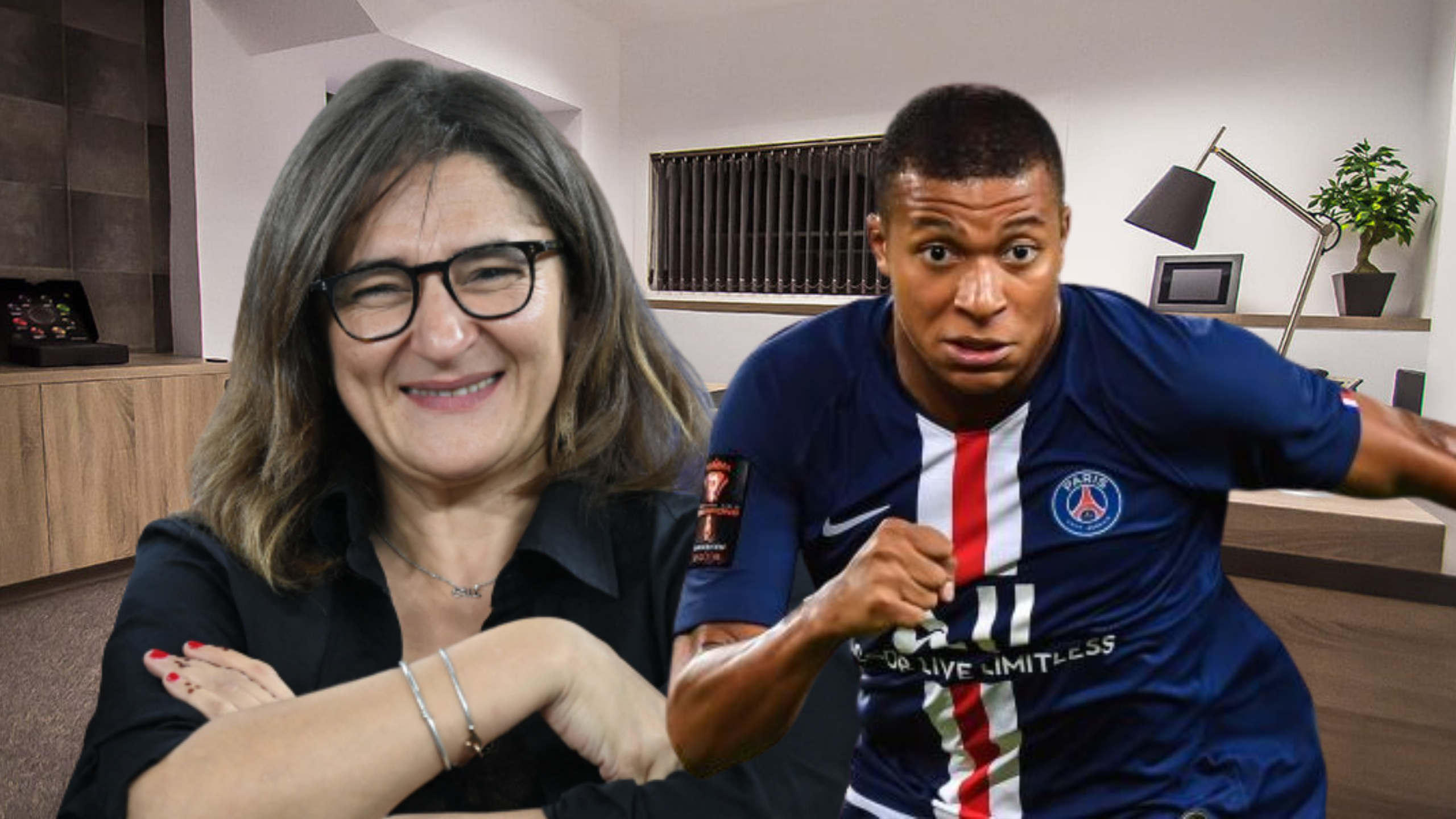 Fayza Lamari y Kylian Mbappé son uña y carne