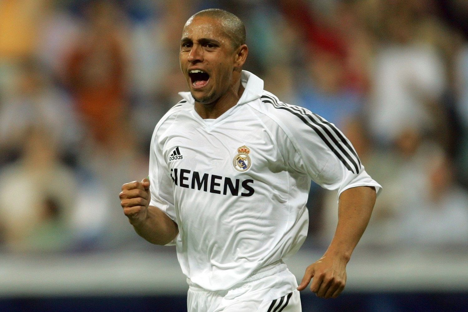 Roberto Carlos jugó once temporadas en el Real Madrid (1996-2007)