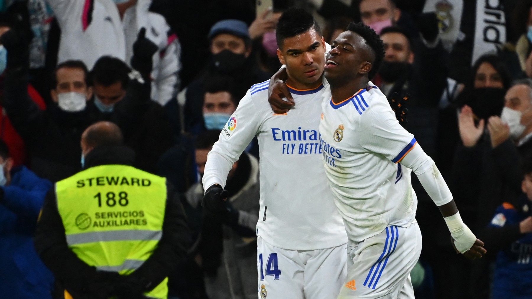 casemiro y vinicius jr