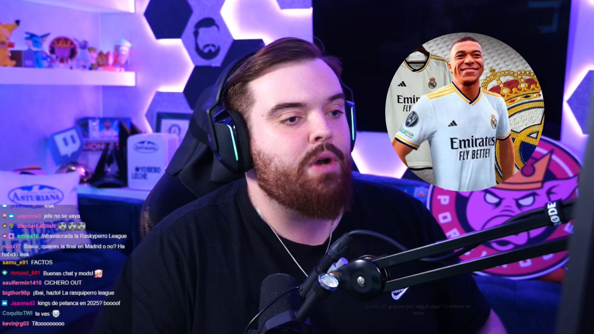 Ibai Llanos se moja sobre el fichaje de Mbappé por el Madrid y da otra pista: "Seguro"