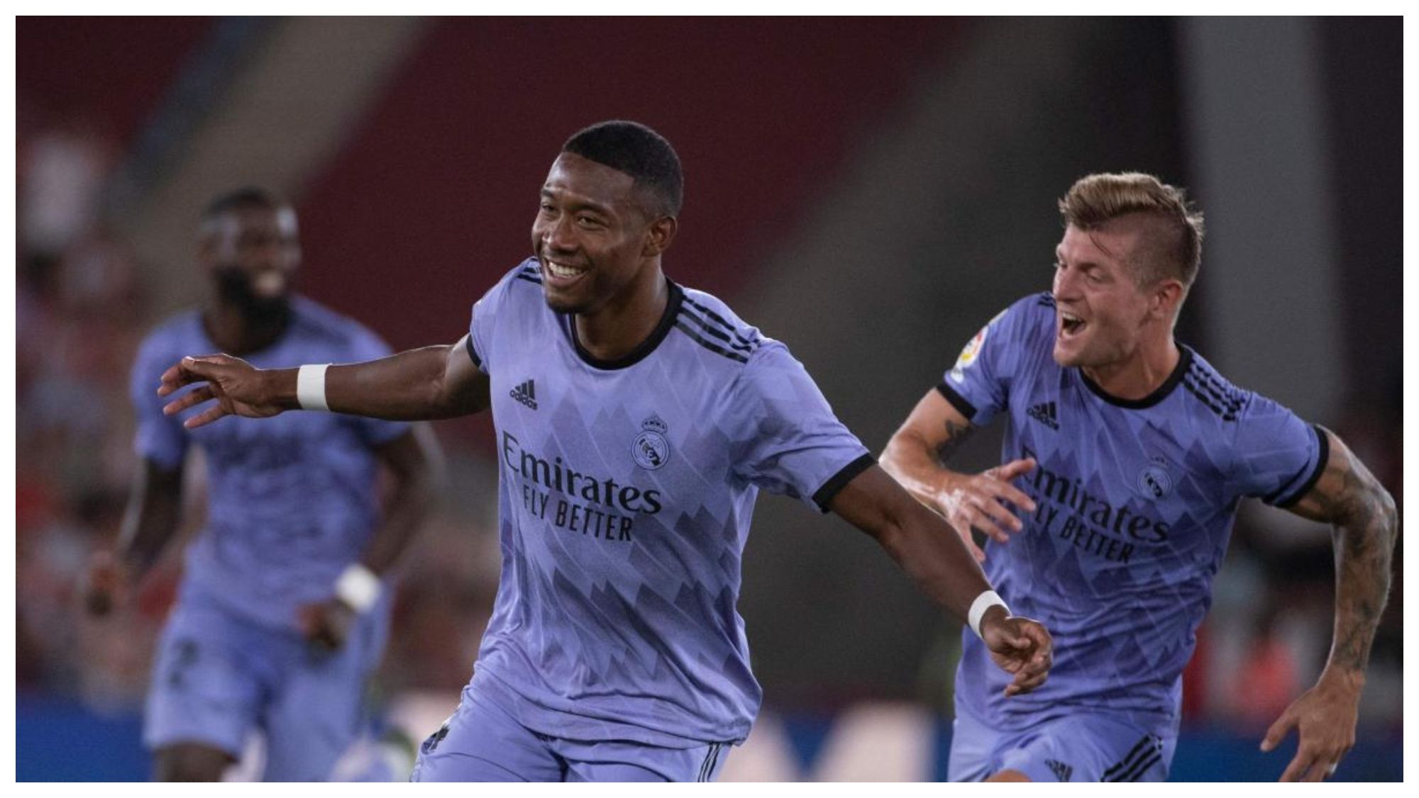 David Alaba y Toni Kroos / Jorge Guerrero AFP