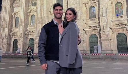 Sandra Garal y Marco Asensio