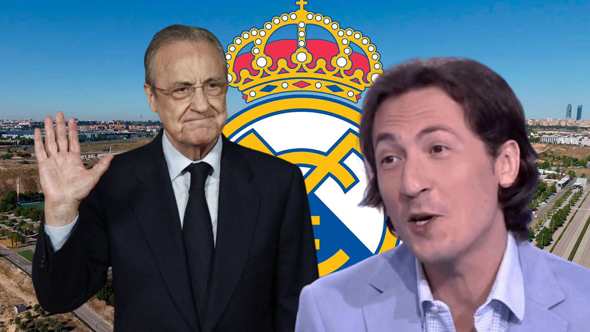 Representante de Mendy y Florentino Pérez