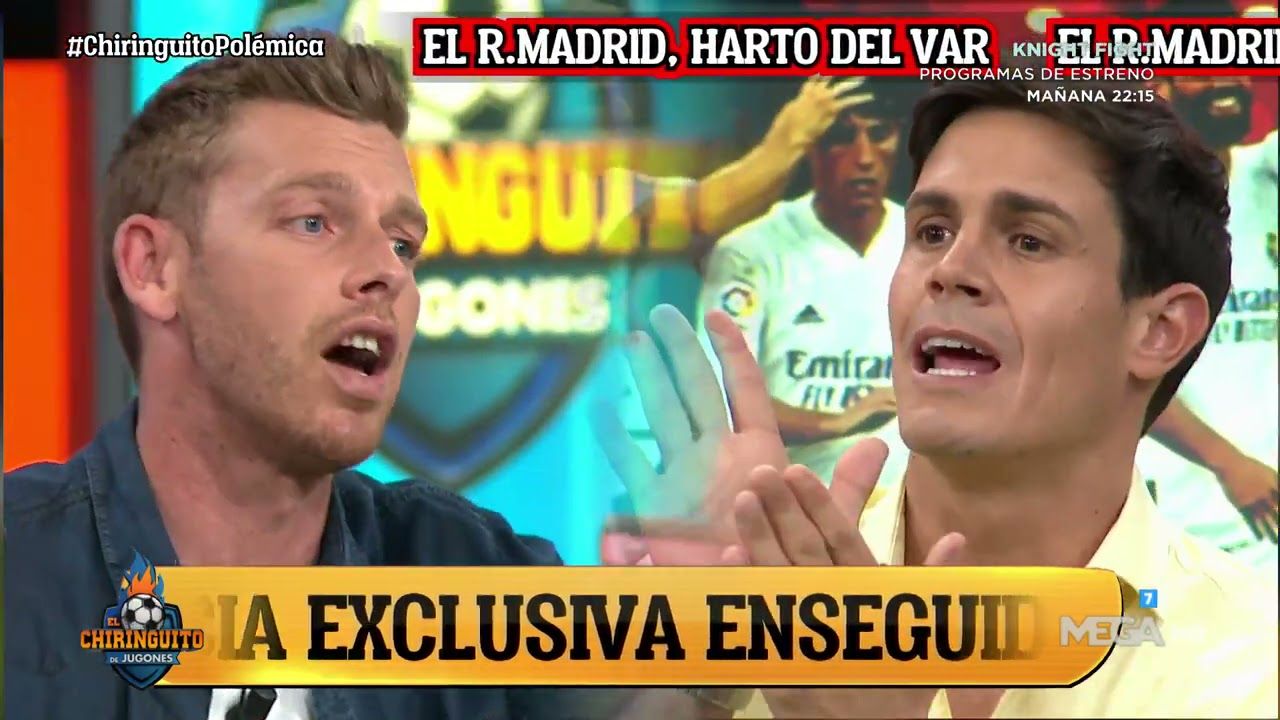 Edu Aguirre no pudo controlar a su compañero Jota Jordi