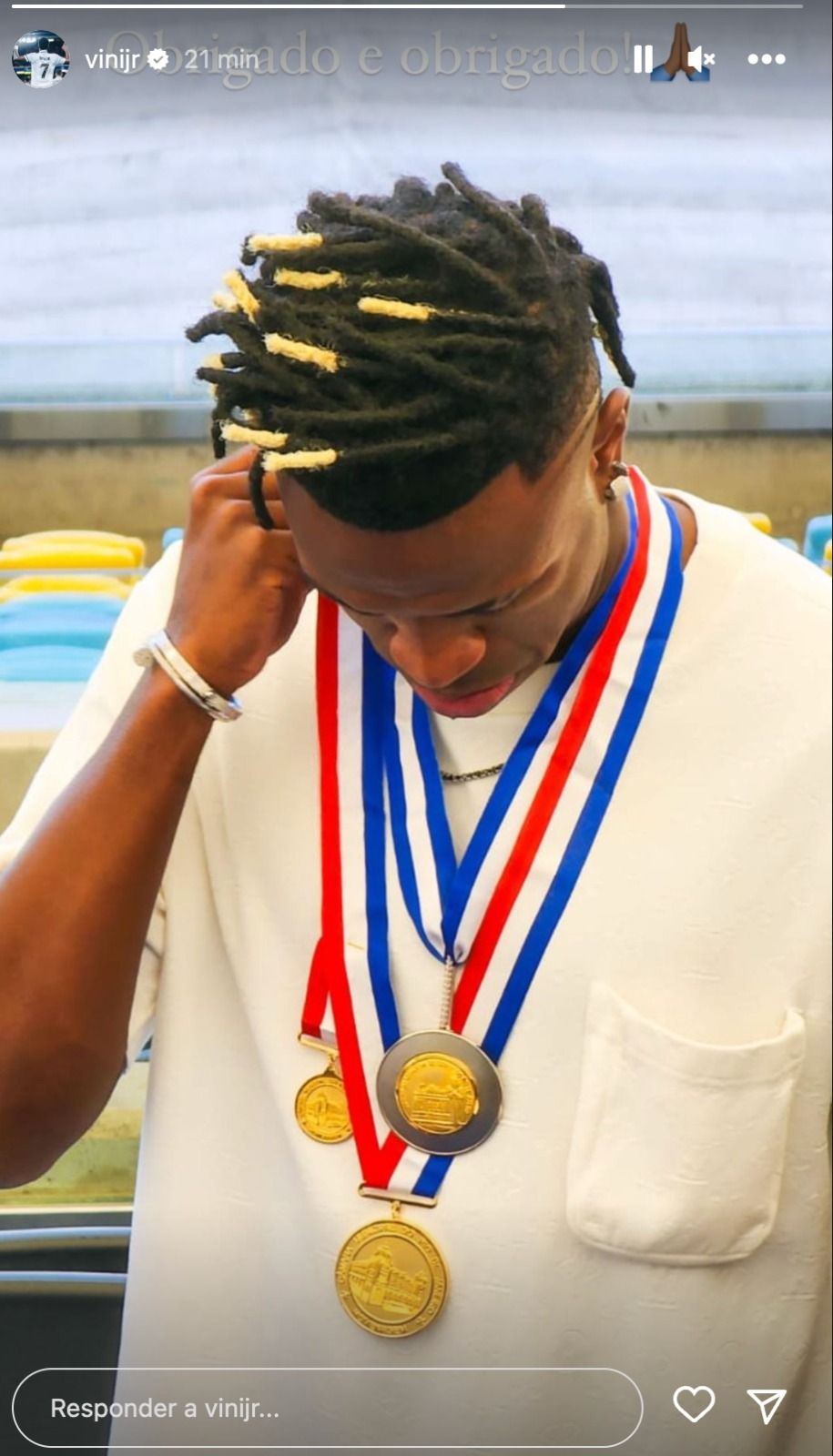 Vinicius empezaba a hacer de las suyas Vinicius empezaba a hacer de las suyas