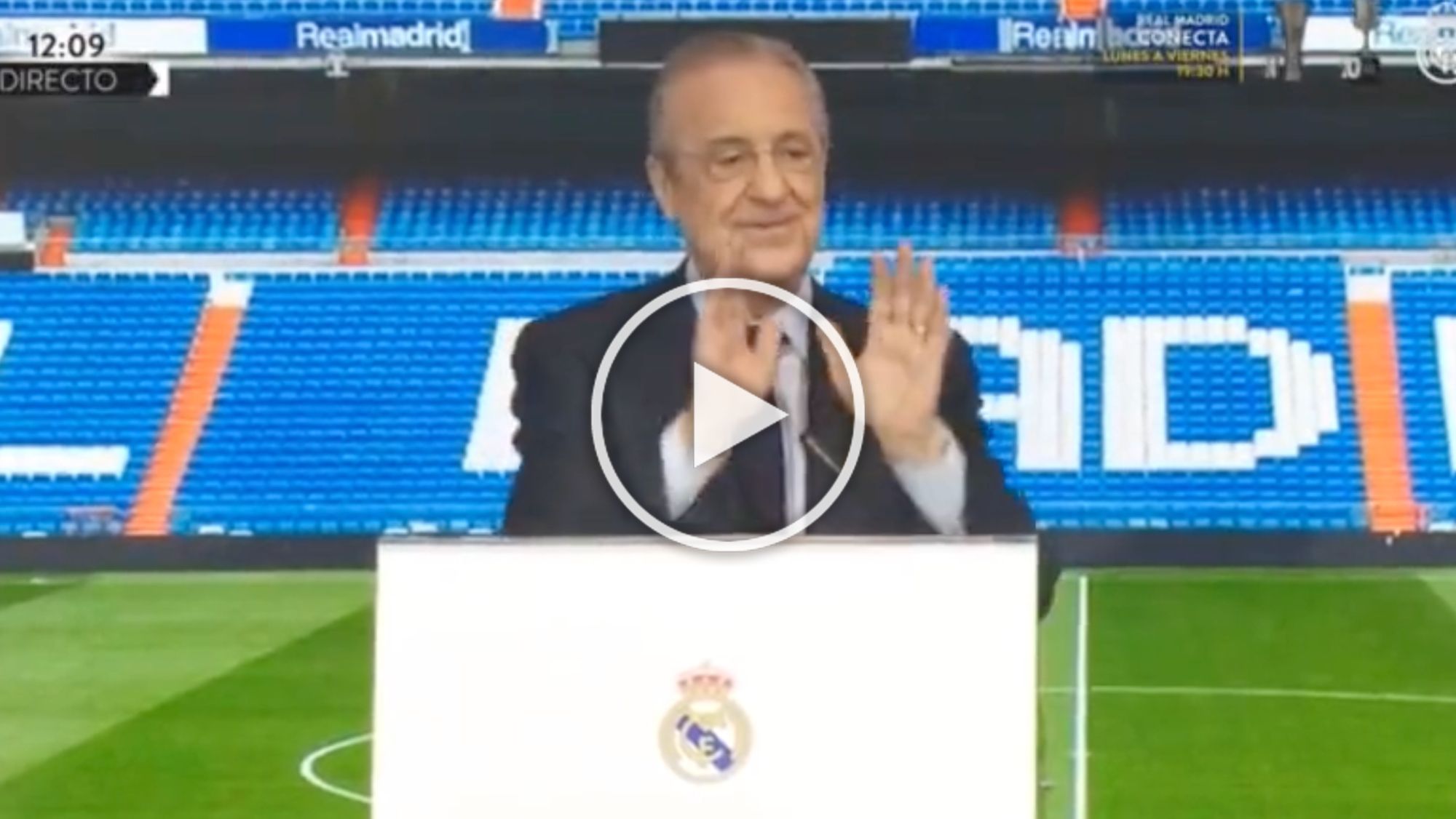Florentino no se lo esperaba: el gracioso momento en la presentación de Güler