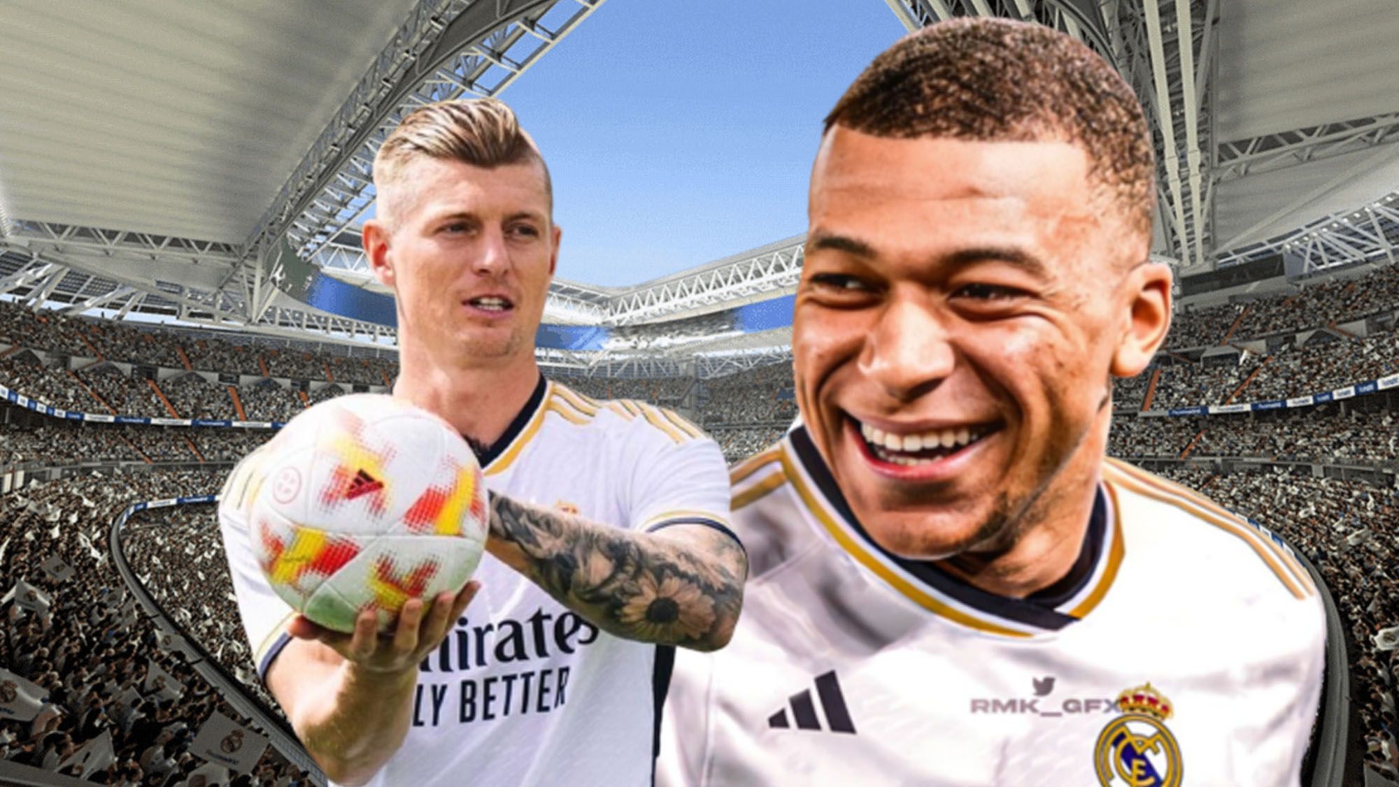 Kroos da la bienvenida a Mbappé: la foto en redes que enloquece al madridismo Kroos da la bienvenida a Mbappé: la foto en redes que enloquece al madridismo