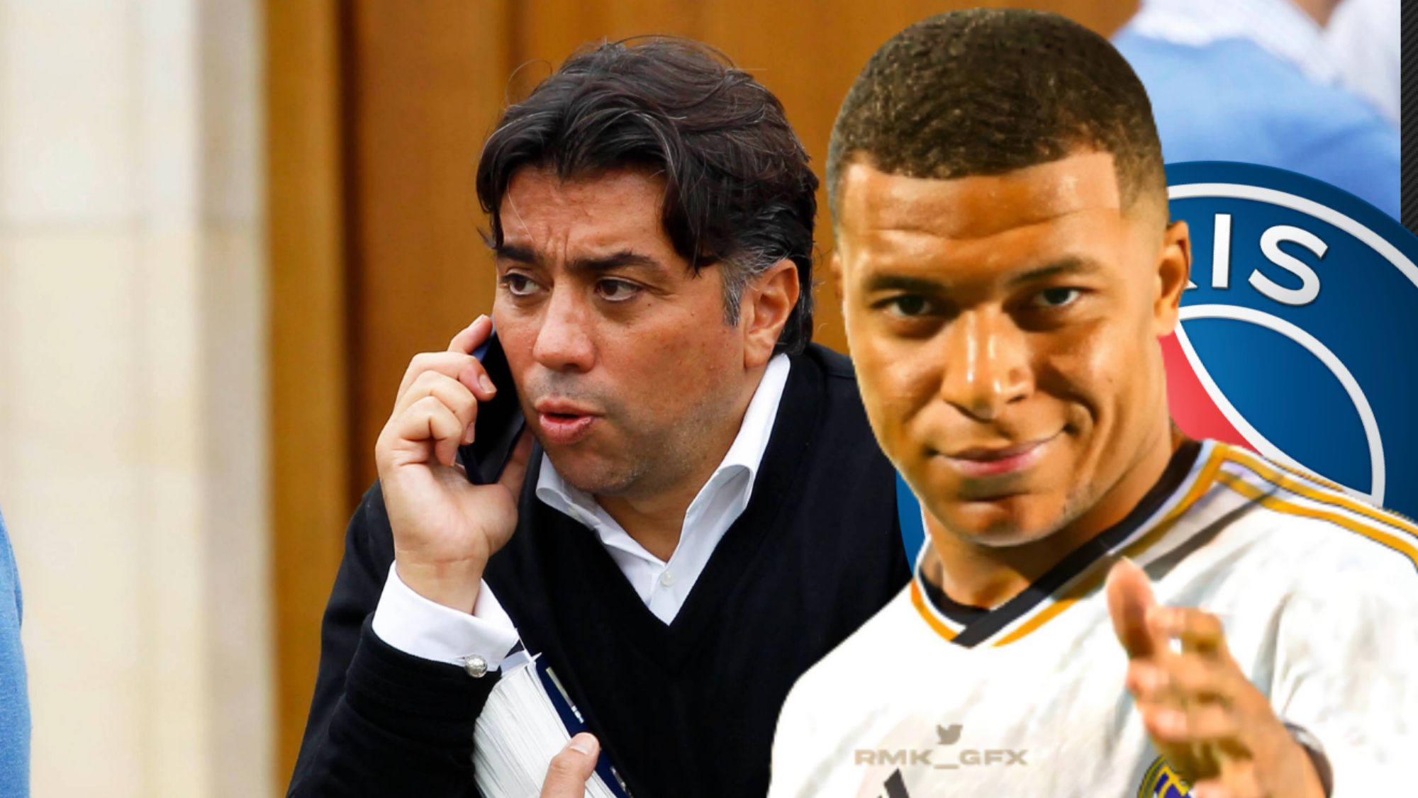 Kia Joorabchia actúa: el fichaje de Mbappé por el Real Madrid depende de su llamada