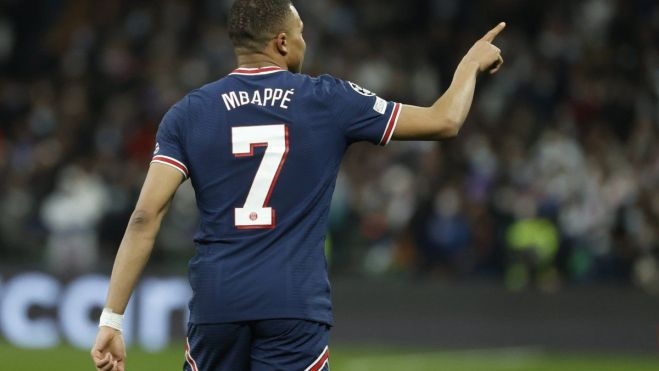 Mbappé es el número 7 del PSG, pero no siempre llevó este dorsal Mbappé es el número 7 del PSG, pero no siempre llevó este dorsal
