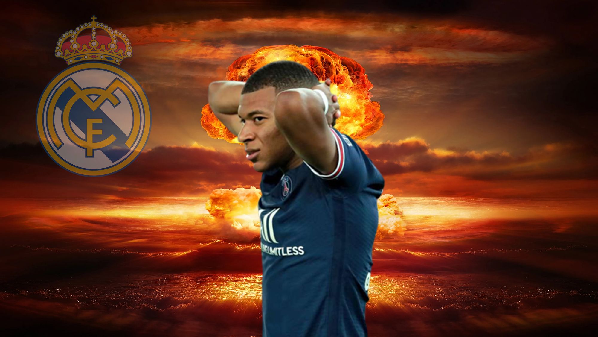 Cuando el PSG se entere, arde Troyabomba en el contrato de Mbappé